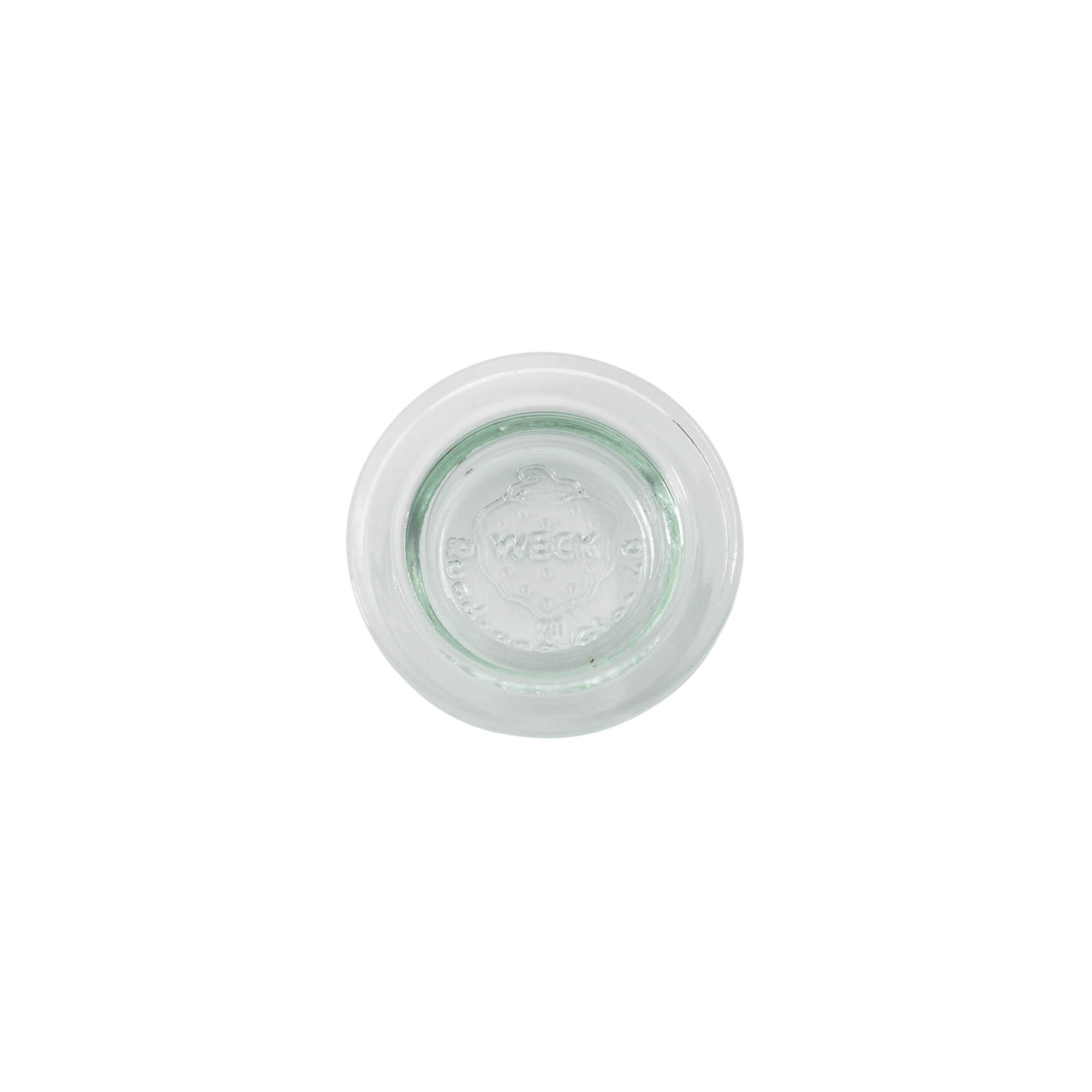 Coperchio in vetro WECK, bordo arrotondato, per bocca: RR40 Coperchio in vetro WECK, bordo arrotondato, per bocca: RR40