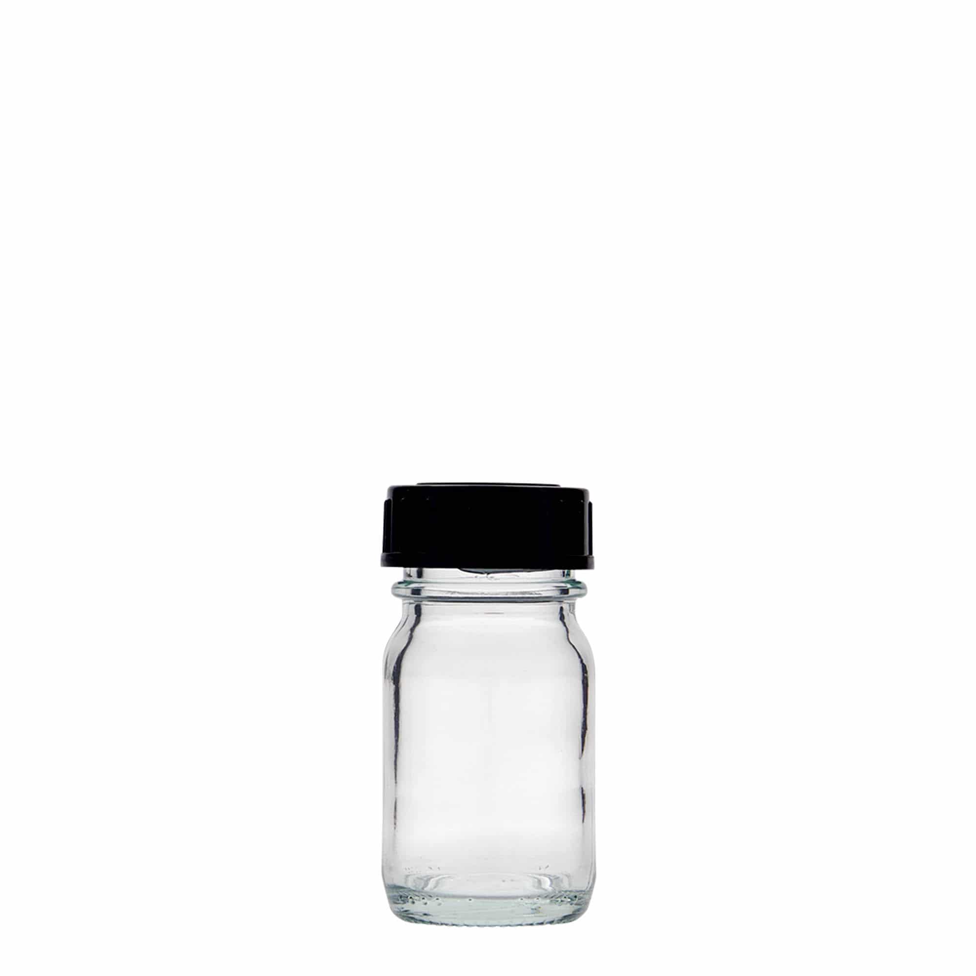 30 ml Vetro a bocca larga, bocca: DIN 32