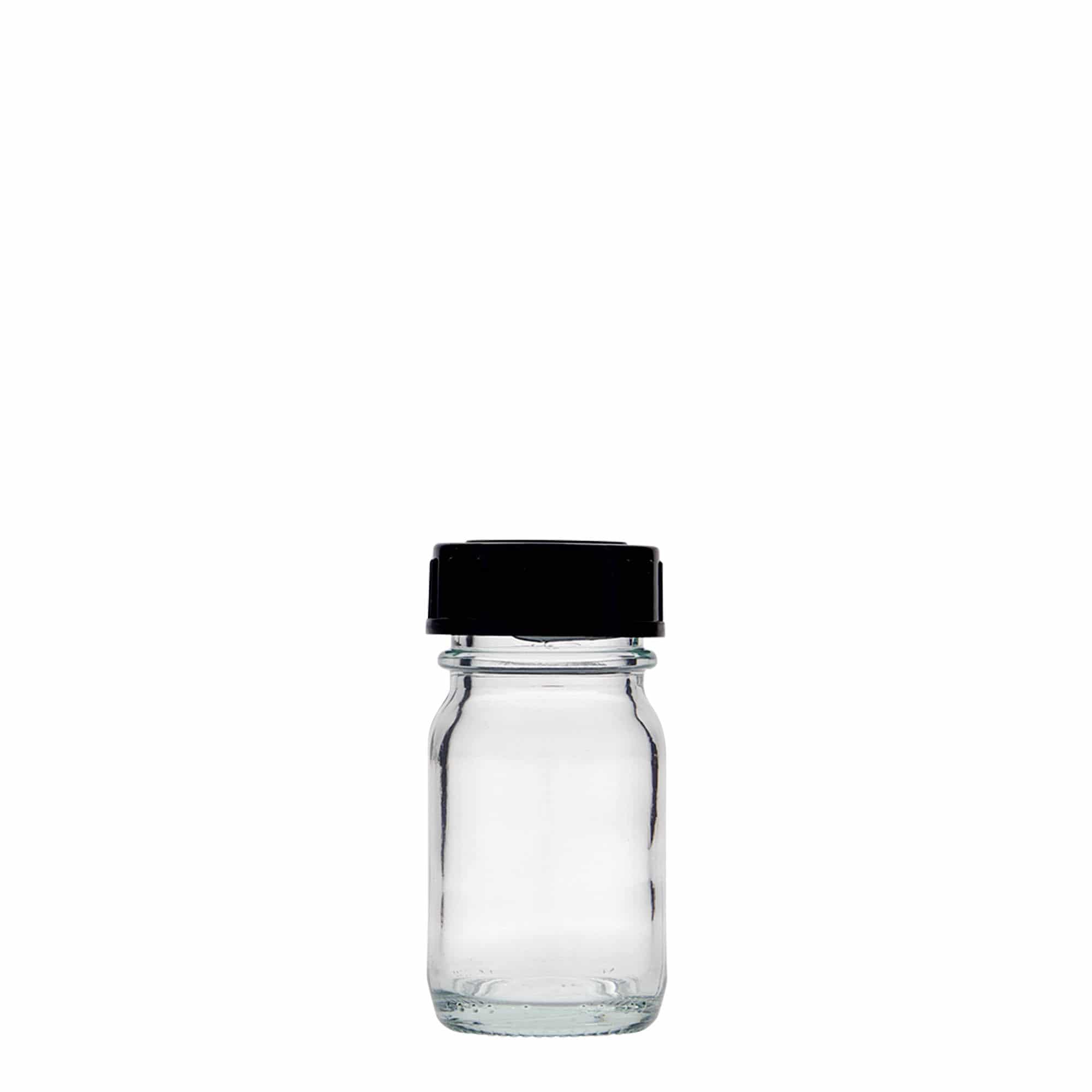 30 ml Vetro a bocca larga, bocca: DIN 32