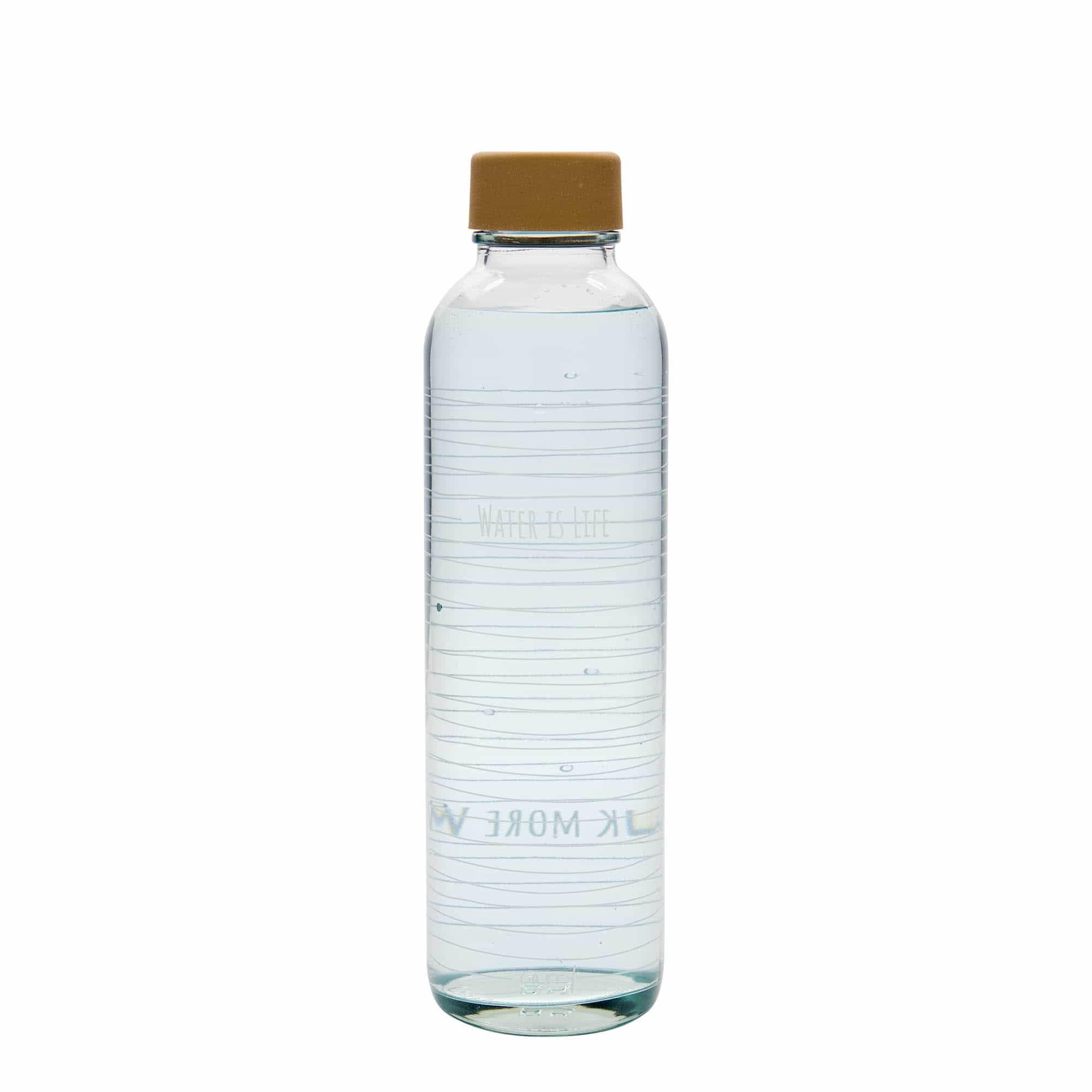 Borraccia da 700 ml CARRY Bottle 'Water is Life', bocca: chiusura a vite