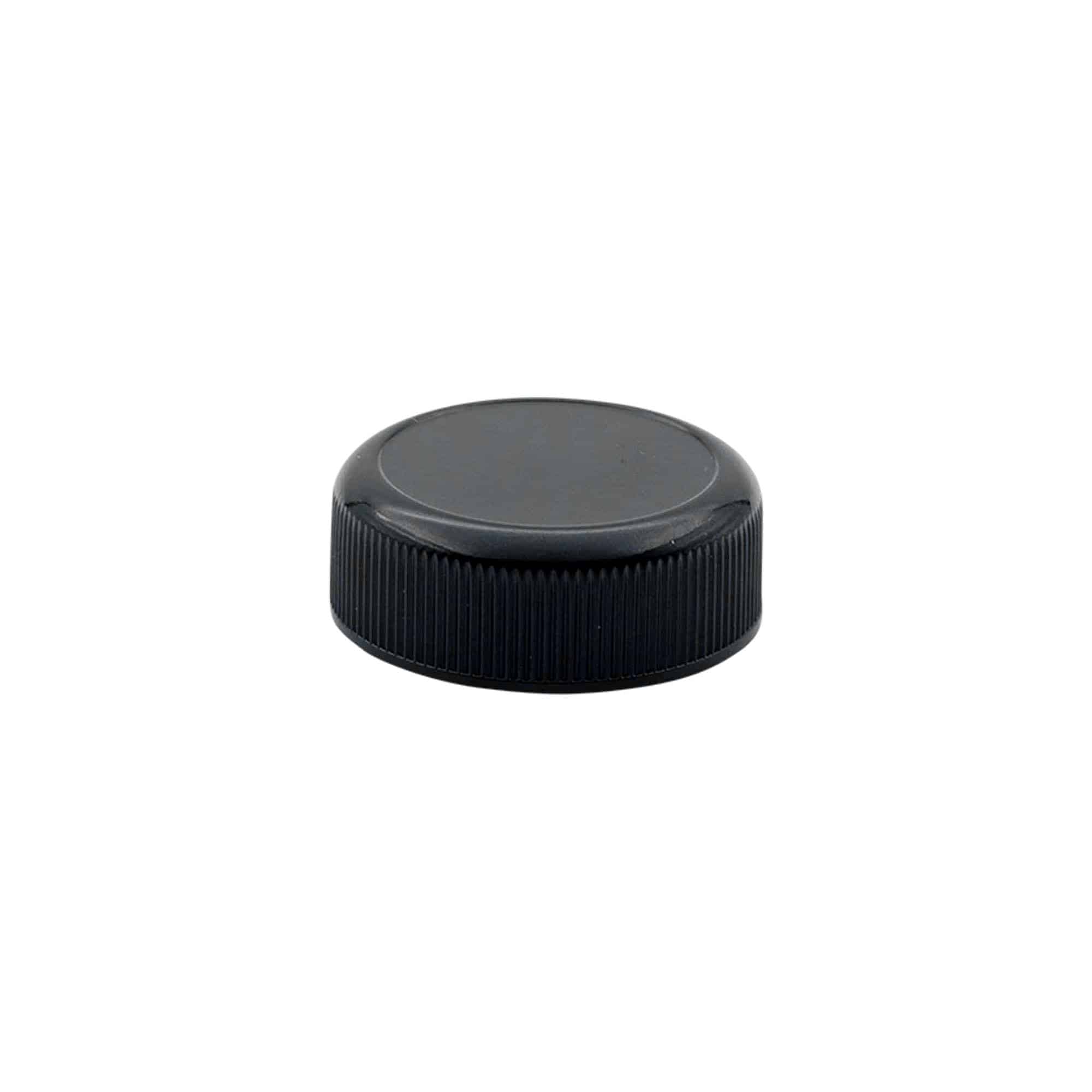 Tappo a vite 'Calamaio', plastica HPM, nero Tappo a vite 'Calamaio', plastica HPM, nero