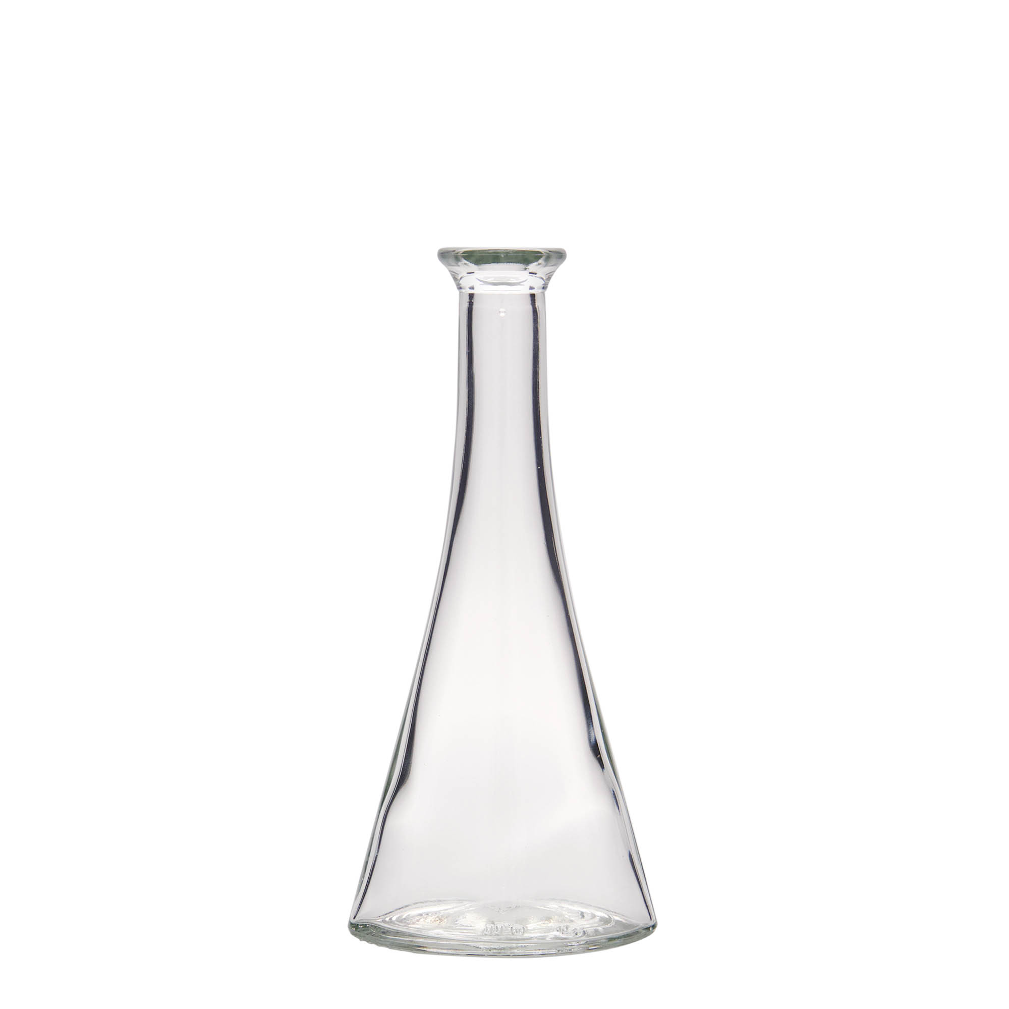 Bottiglia di vetro da 100 ml 'Veronica', semitonda, bocca: sughero Bottiglia di vetro da 100 ml 'Veronica', semitonda, bocca: sughero