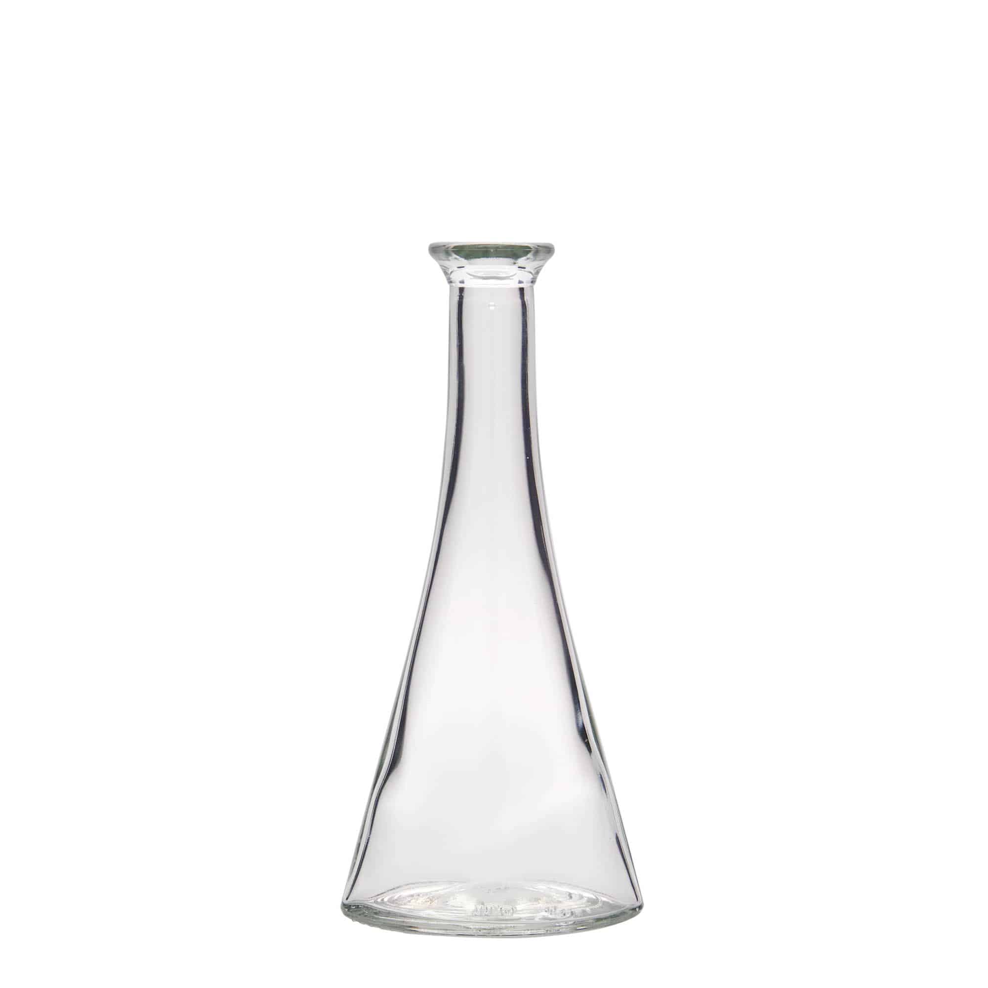 Bottiglia di vetro da 100 ml 'Veronica', semitonda, bocca: sughero