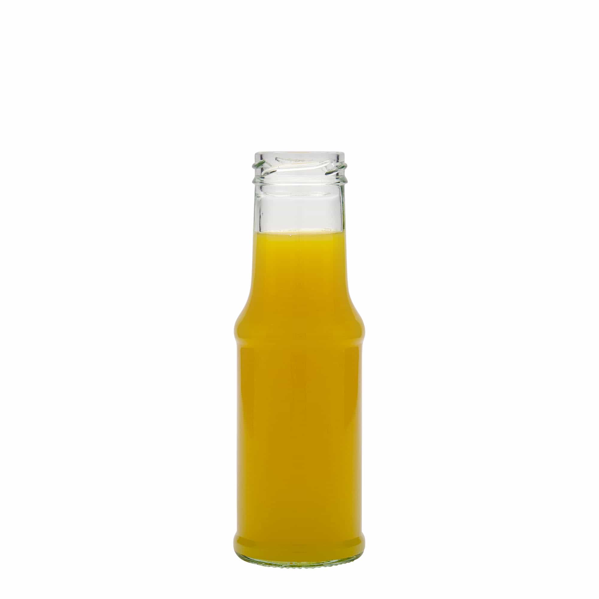 200 ml Bottiglia per salsa, vetro, imboccatura: Twist-Off (TO 43)