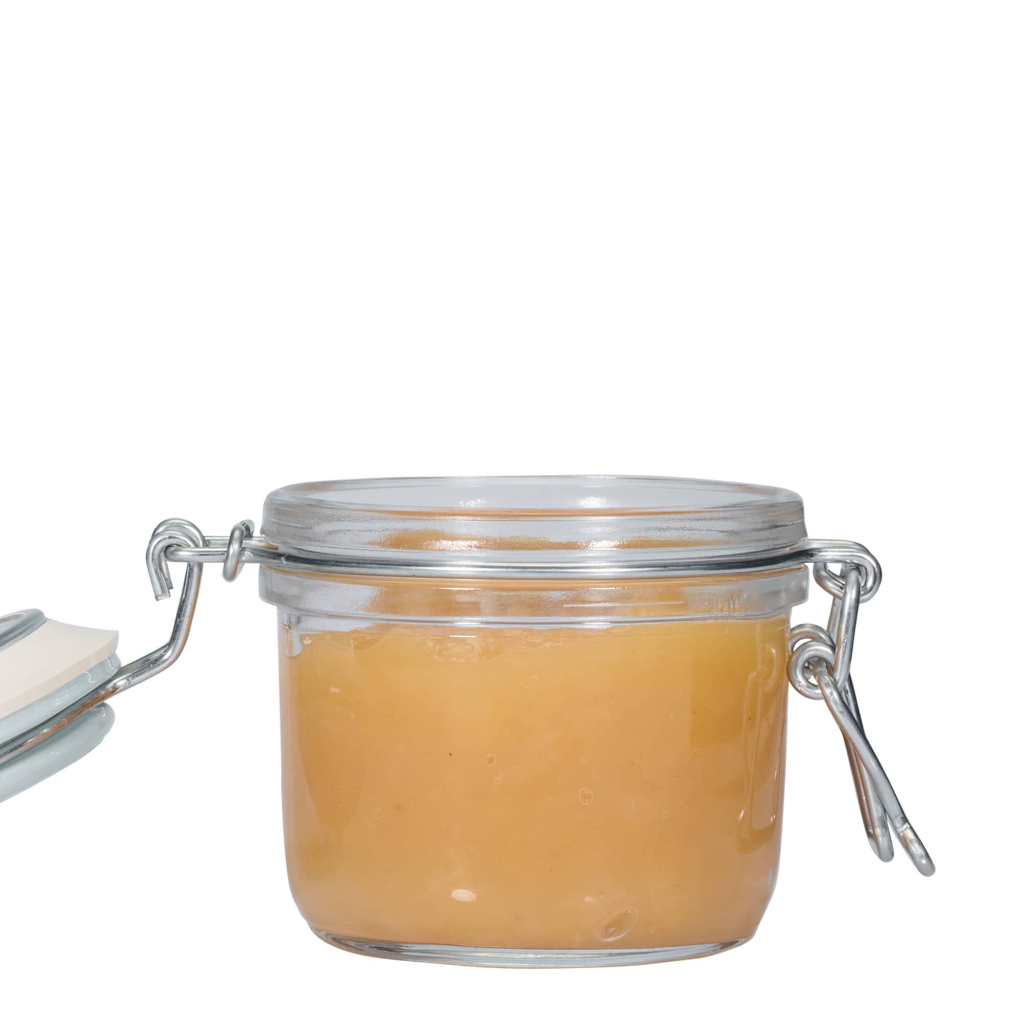 Barattolo con chiusura a leva da 200 ml 'Fido', blu, bocca: chiusura a leva