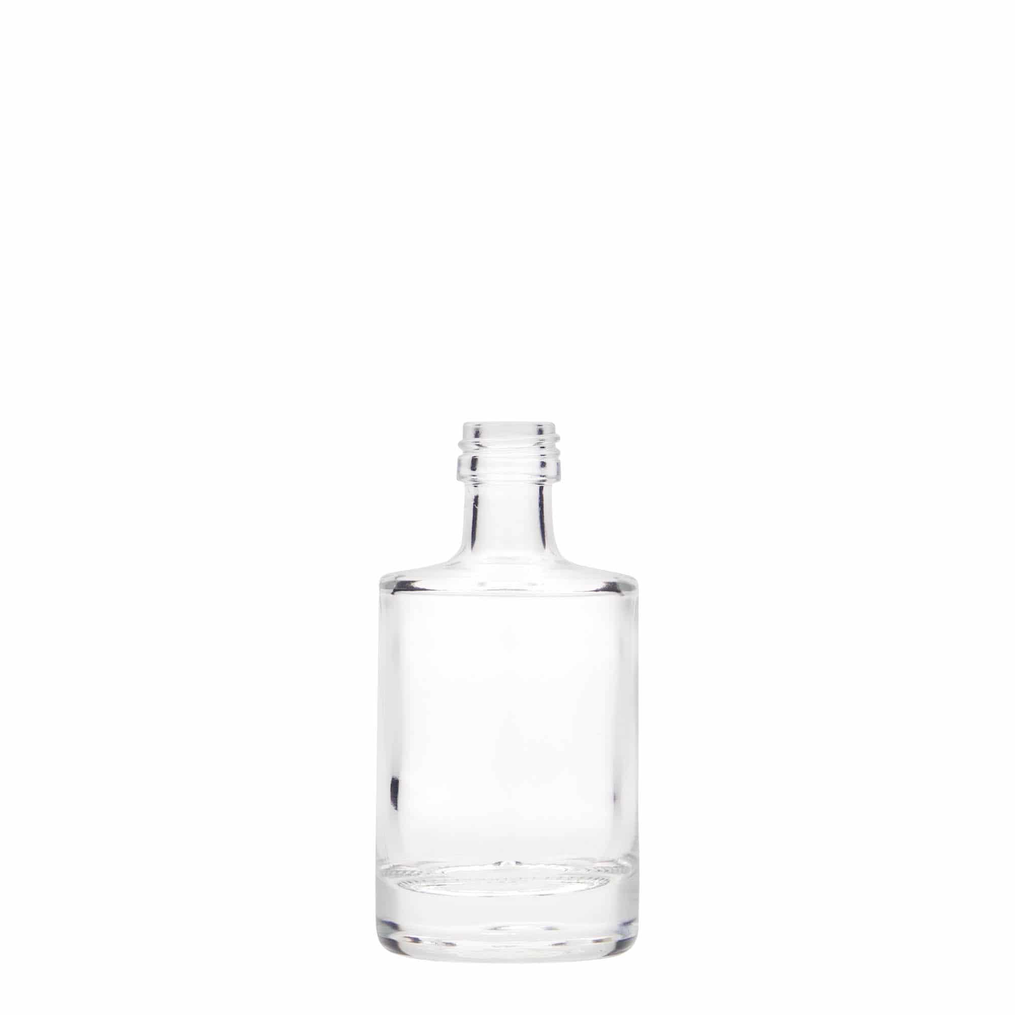 50 ml Bottiglia di vetro 'Aventura', imboccatura: PP 18 50 ml Bottiglia di vetro 'Aventura', imboccatura: PP 18