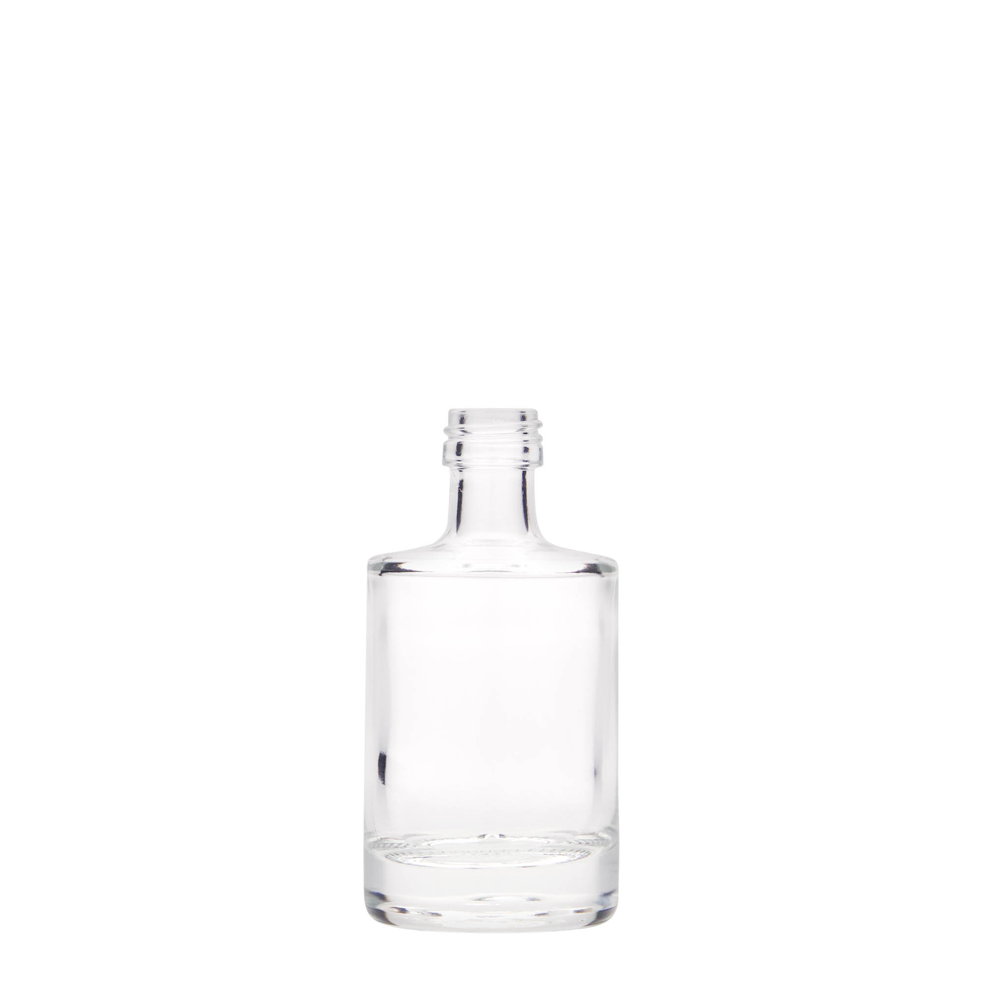 Bottiglia di vetro da 50 ml 'Aventura', bocca: PP 18 Bottiglia di vetro da 50 ml 'Aventura', bocca: PP 18