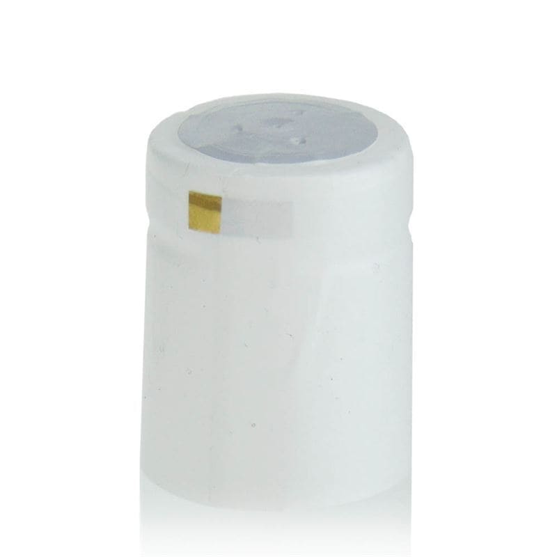 Capsula termoretraibile 32x41, plastica PVC, bianco