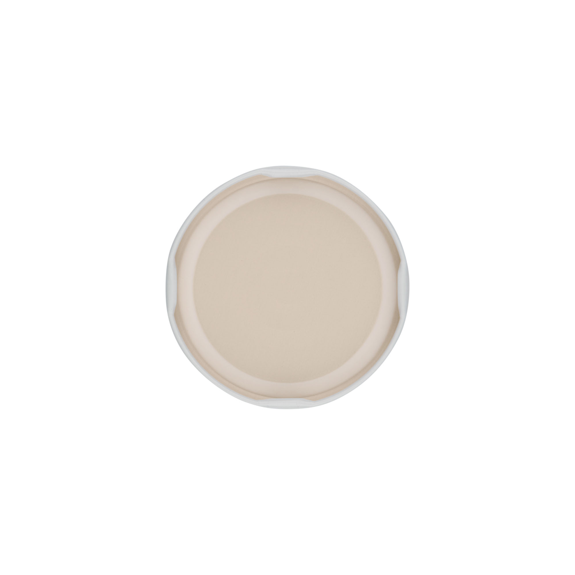 Tappo Twist-Off, lamina bianca, bianco, per bocca: TO 66