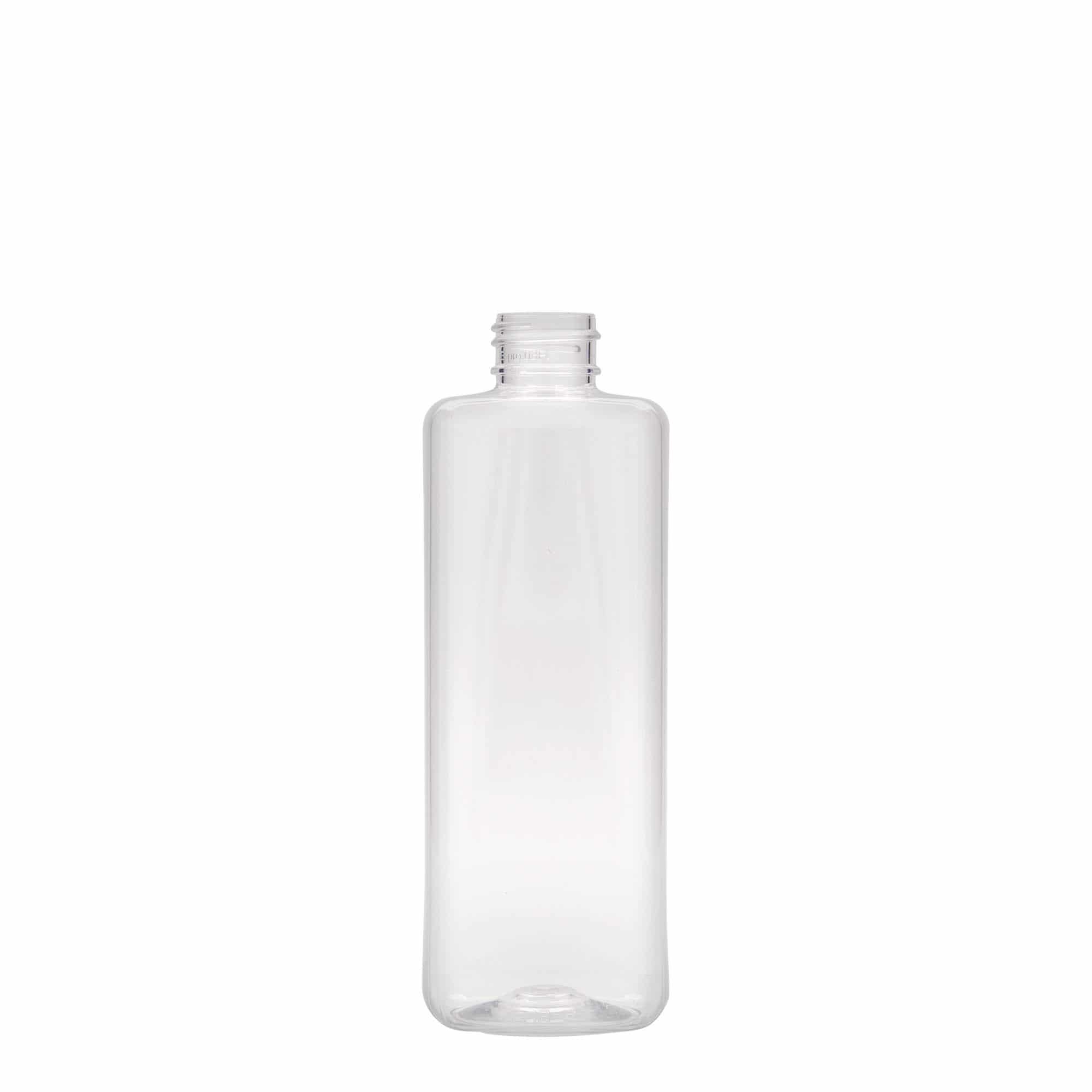 300 ml Bottiglia PET 'Karl', quadrato, plastica, imboccatura: GPI 24/410 300 ml Bottiglia PET 'Karl', quadrato, plastica, imboccatura: GPI 24/410