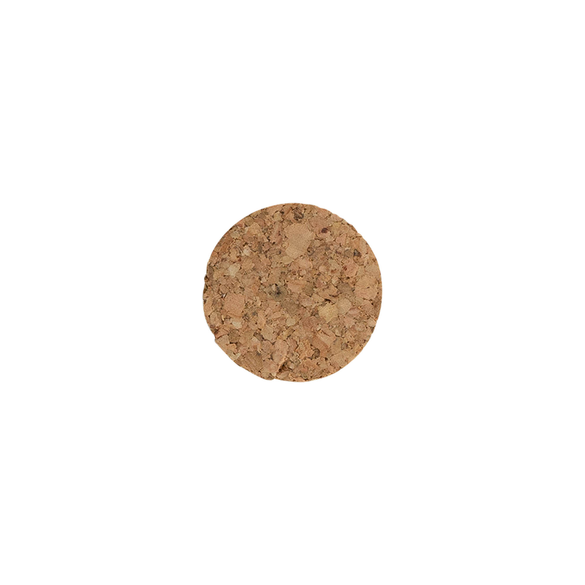 Tappo a punta 21-26 x 27, sughero pressato, beige, per bocca: sughero