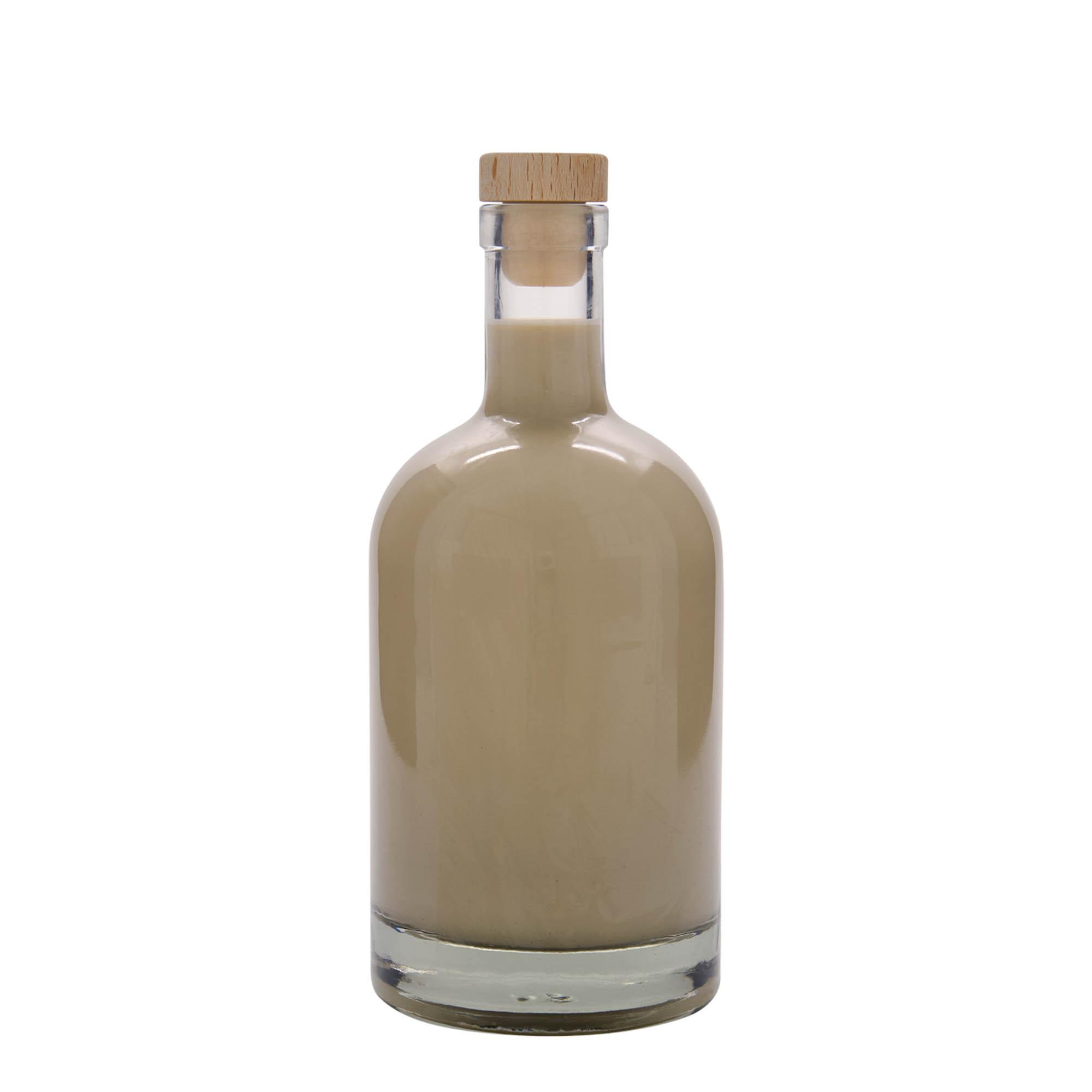Bottiglia di vetro da 700 ml 'First Class', bocca: sughero Bottiglia di vetro da 700 ml 'First Class', bocca: sughero
