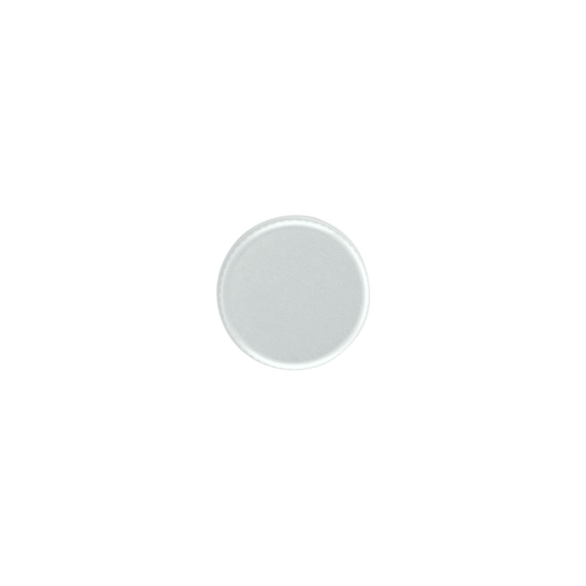 Tappo a vite, metallo, argento, per bocca: PP 22