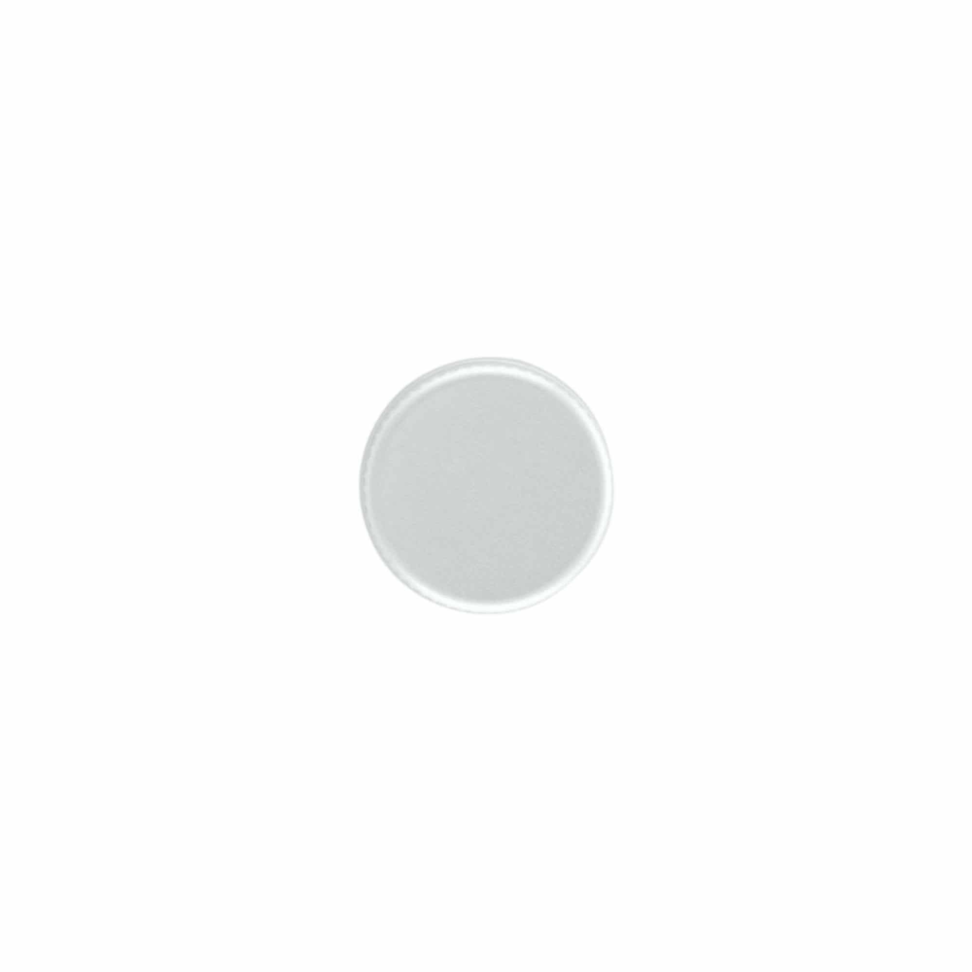 Tappo a vite, metallo, argento, per bocca: PP 22