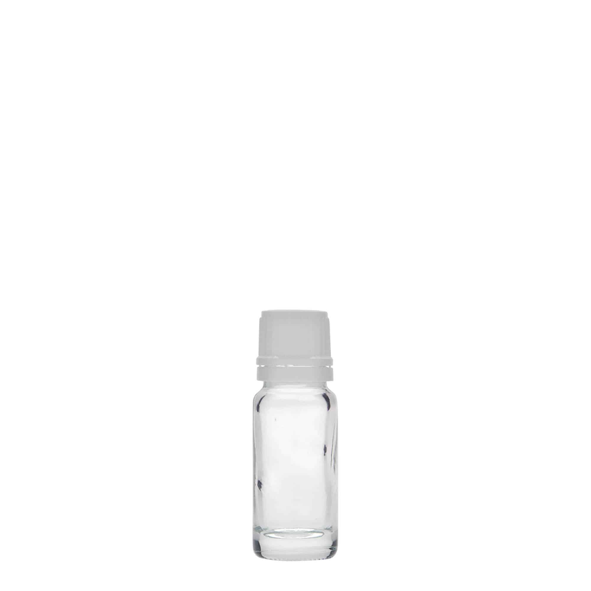 10 ml flacone medicinale, vetro, bocca: DIN 18