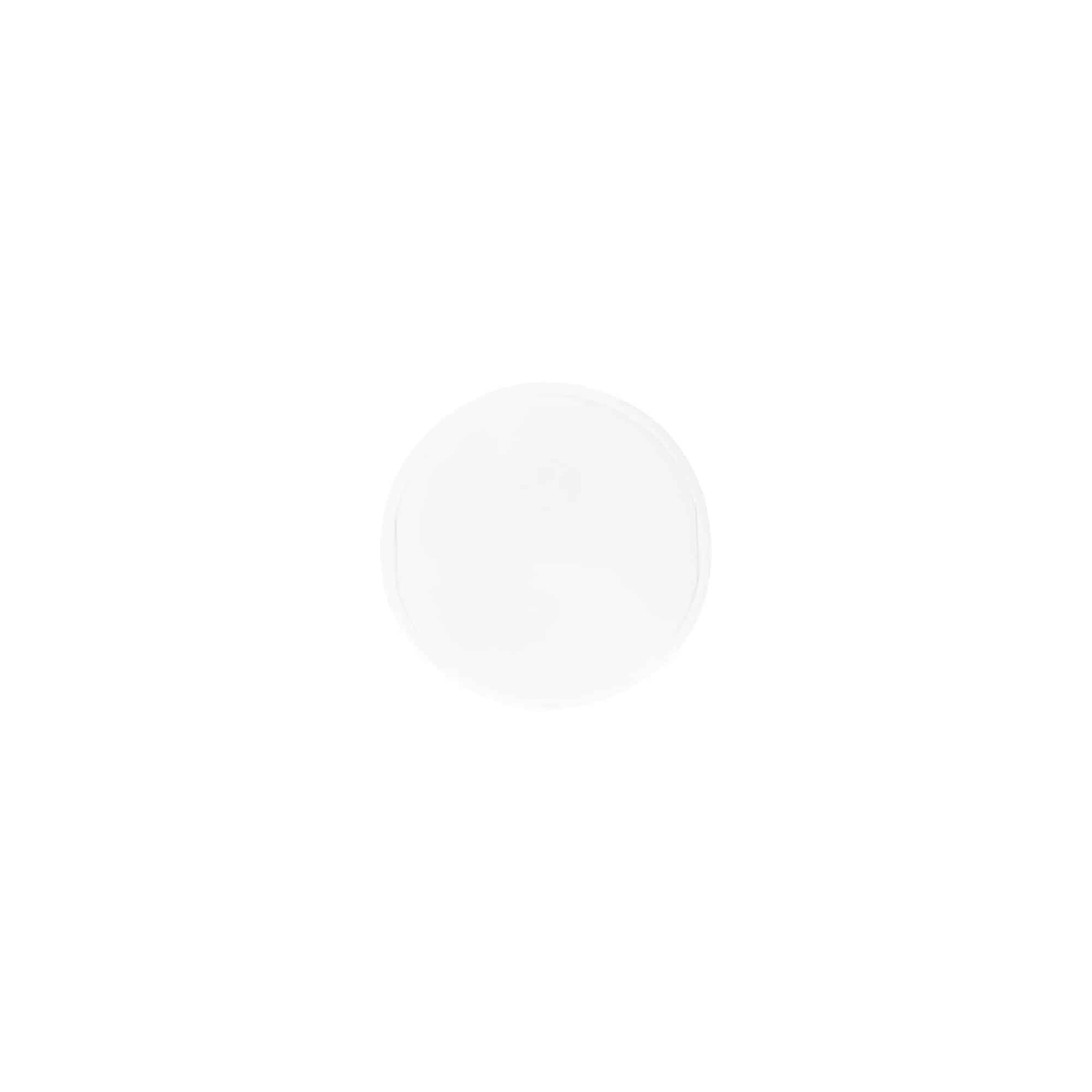 Tappo a vite Disc-Top, plastica PP, bianco, per imboccatura: 24/410