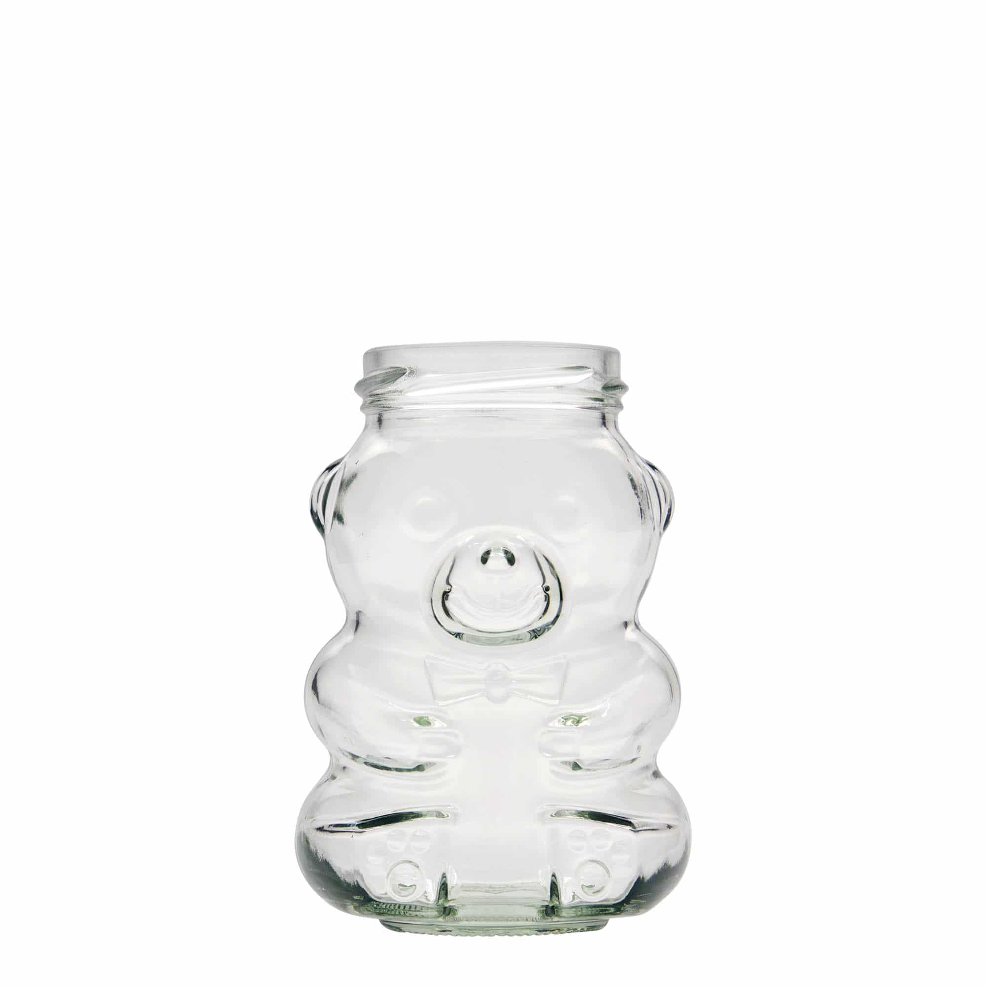 285 ml Barattolo a forma di Orso, imboccatura: Twist-Off (TO 58) 285 ml Barattolo a forma di Orso, imboccatura: Twist-Off (TO 58)