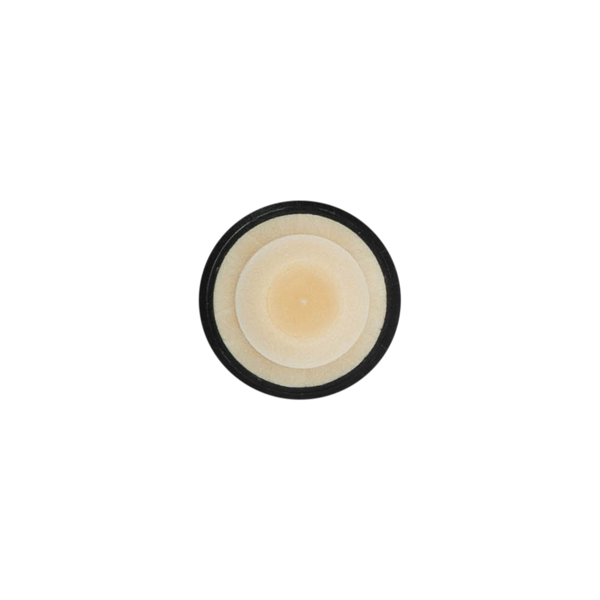 Tappo a vite in sughero 19 mm, plastica, oro, per bocca: sughero