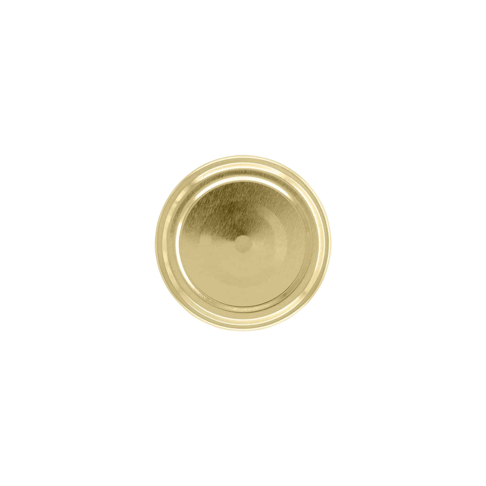 Tappi Twist-Off, lamiera bianca, oro, per bocca: TO 53 Tappi Twist-Off, lamiera bianca, oro, per bocca: TO 53
