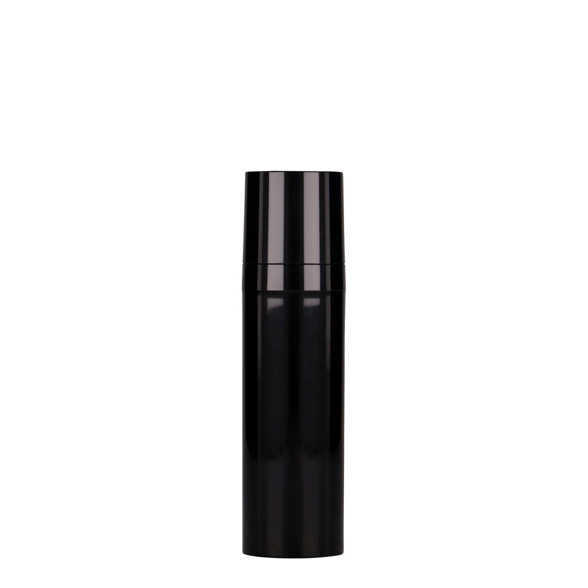 Dispenser Airless 30 ml 'Micro', plastica PP, nero