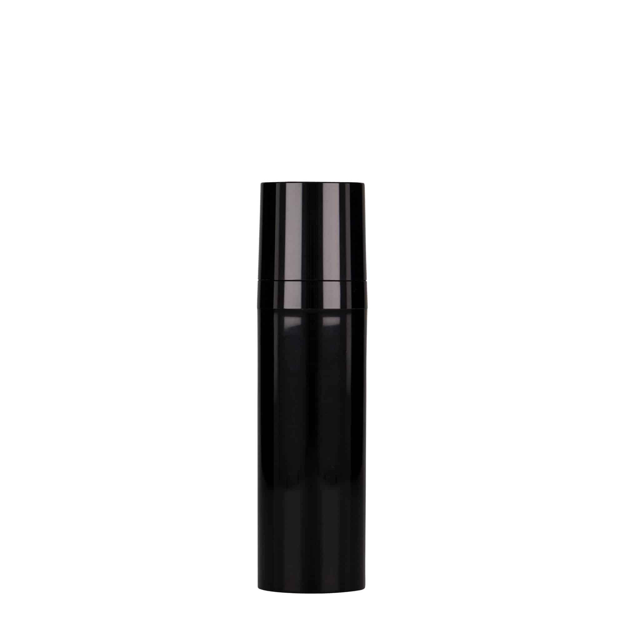 Dispenser Airless 30 ml 'Micro', plastica PP, nero