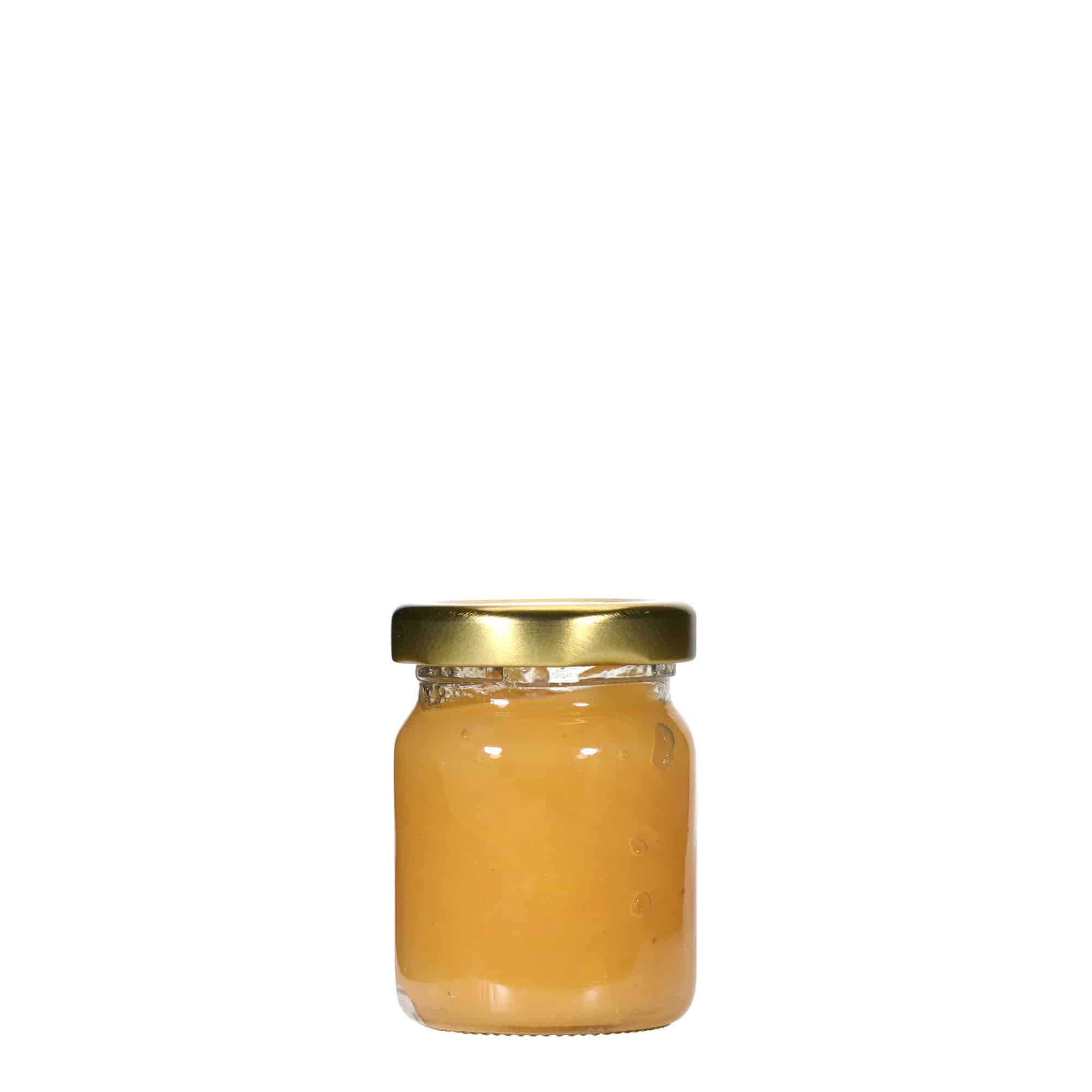 60 ml bicchiere rotondo, bocca: Twist-Off (TO 43)