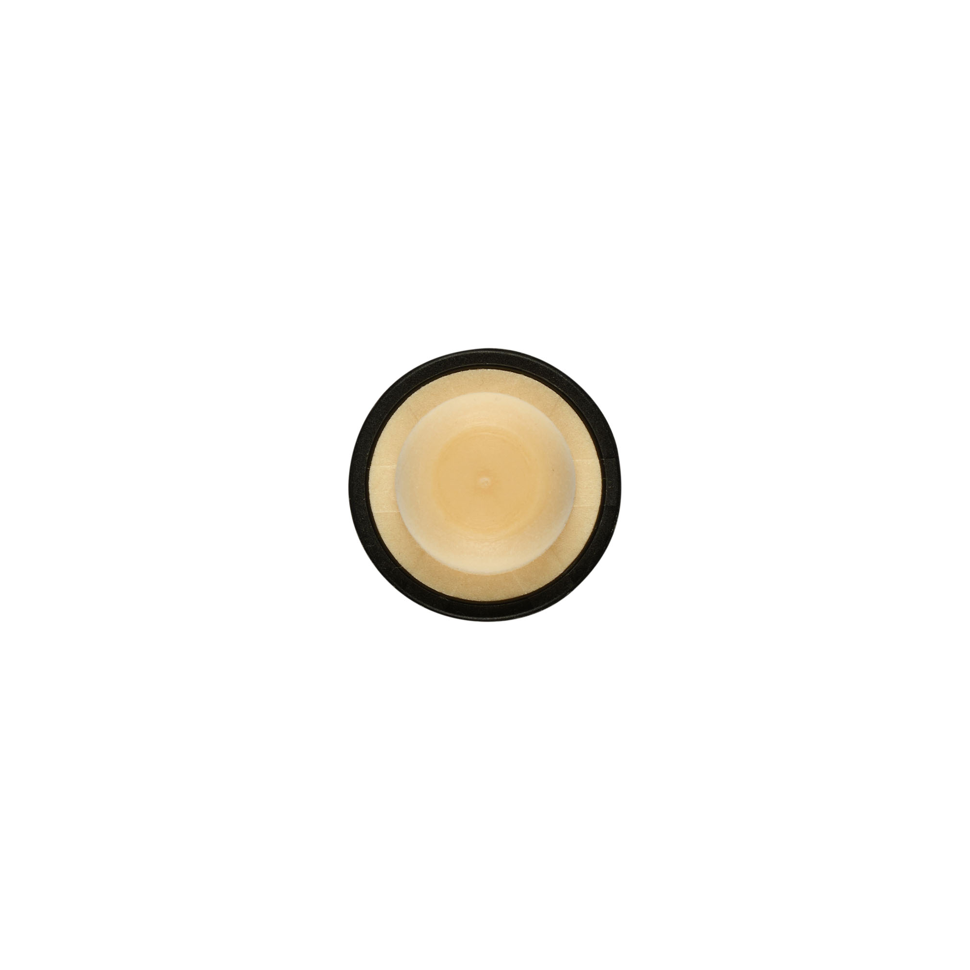 Tappo con manico 11 mm, legno, nero, per bocca: sughero