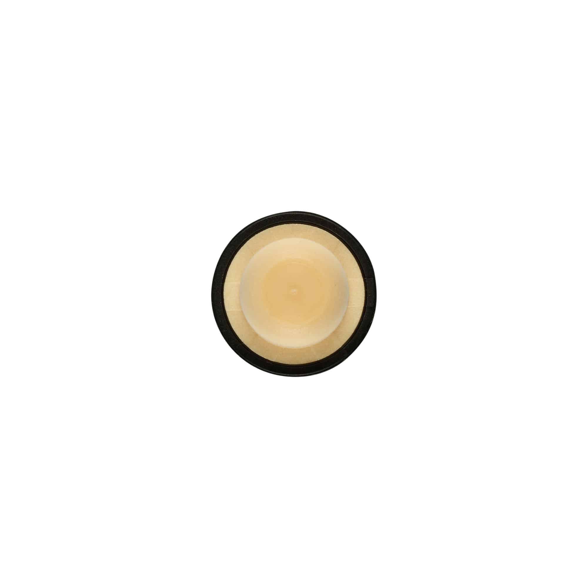 Tappo a vite 11 mm, legno, nero, per bocca: sughero