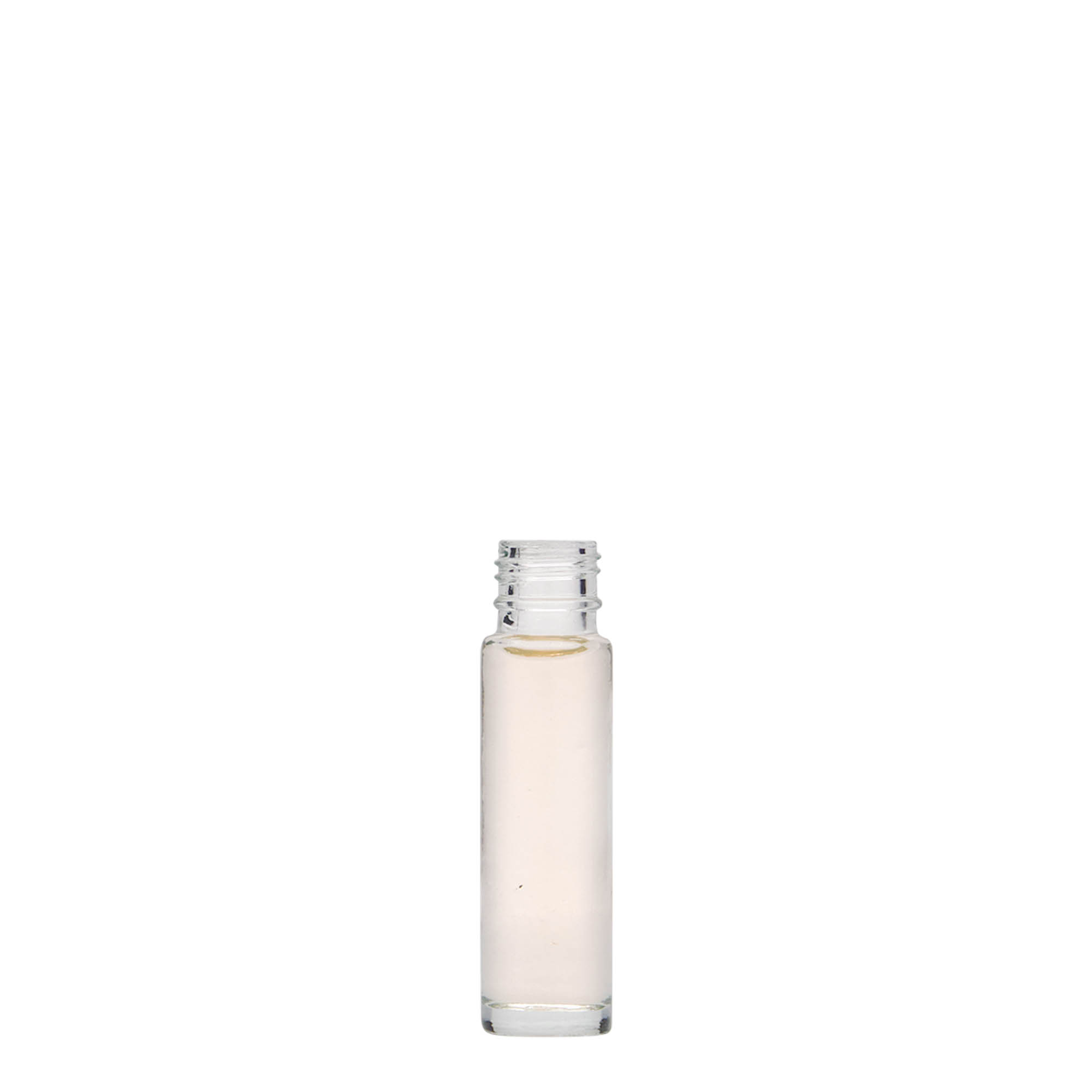Flacone roll-on da 10 ml, vetro, bocca: chiusura a vite Flacone roll-on da 10 ml, vetro, bocca: chiusura a vite