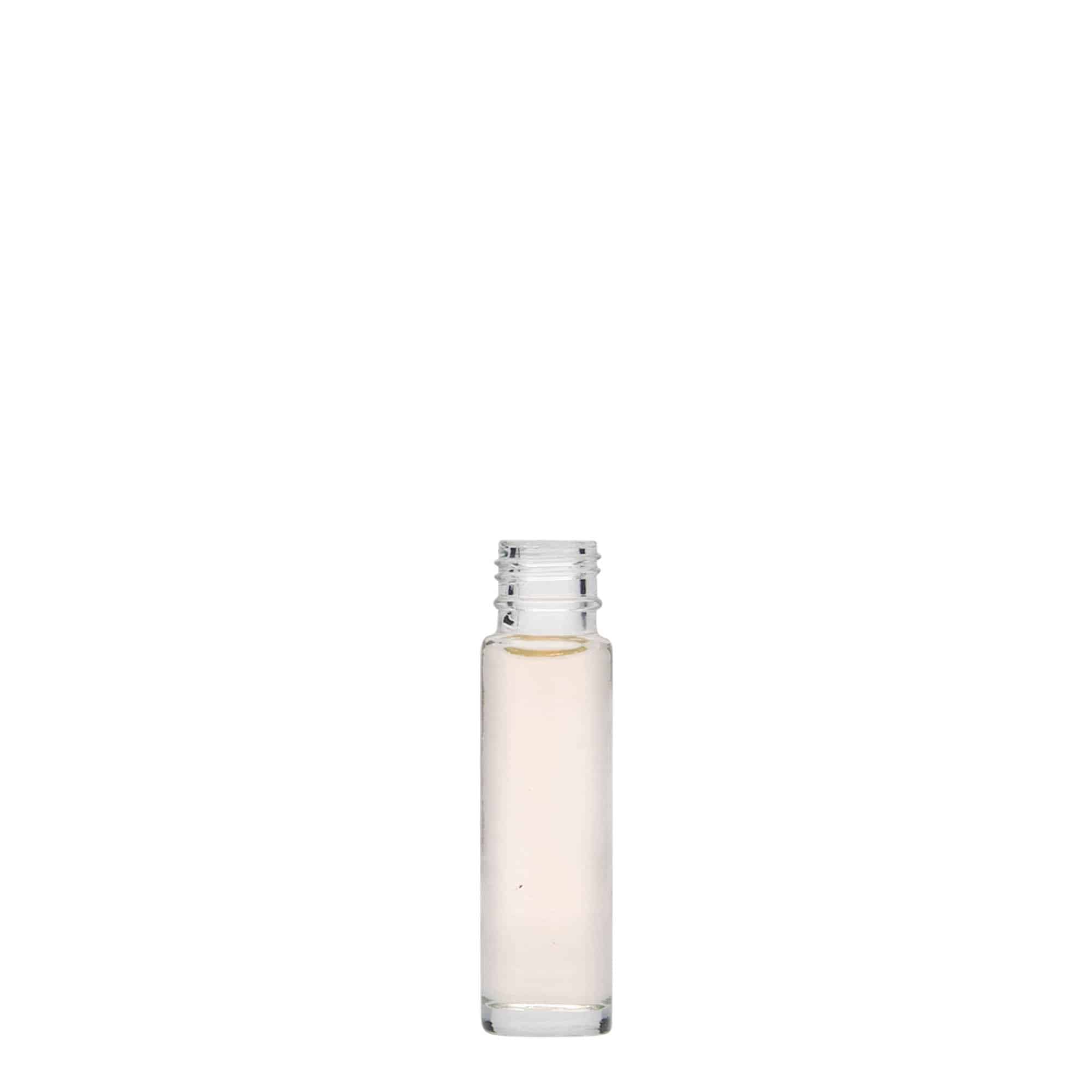 Flacone roll-on da 10 ml, vetro, bocca: chiusura a vite