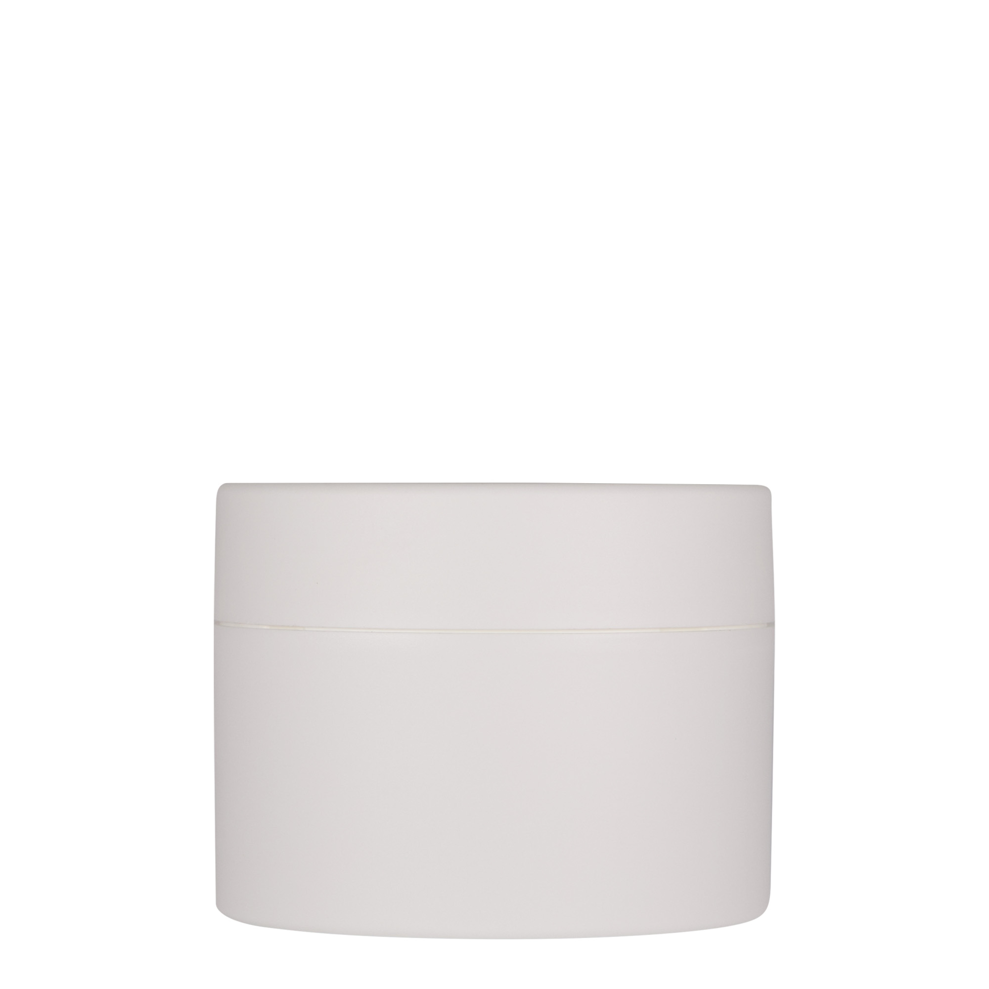 250 ml barattolo in plastica 'Antonella', PP, bianco, apertura: chiusura a vite 250 ml barattolo in plastica 'Antonella', PP, bianco, apertura: chiusura a vite