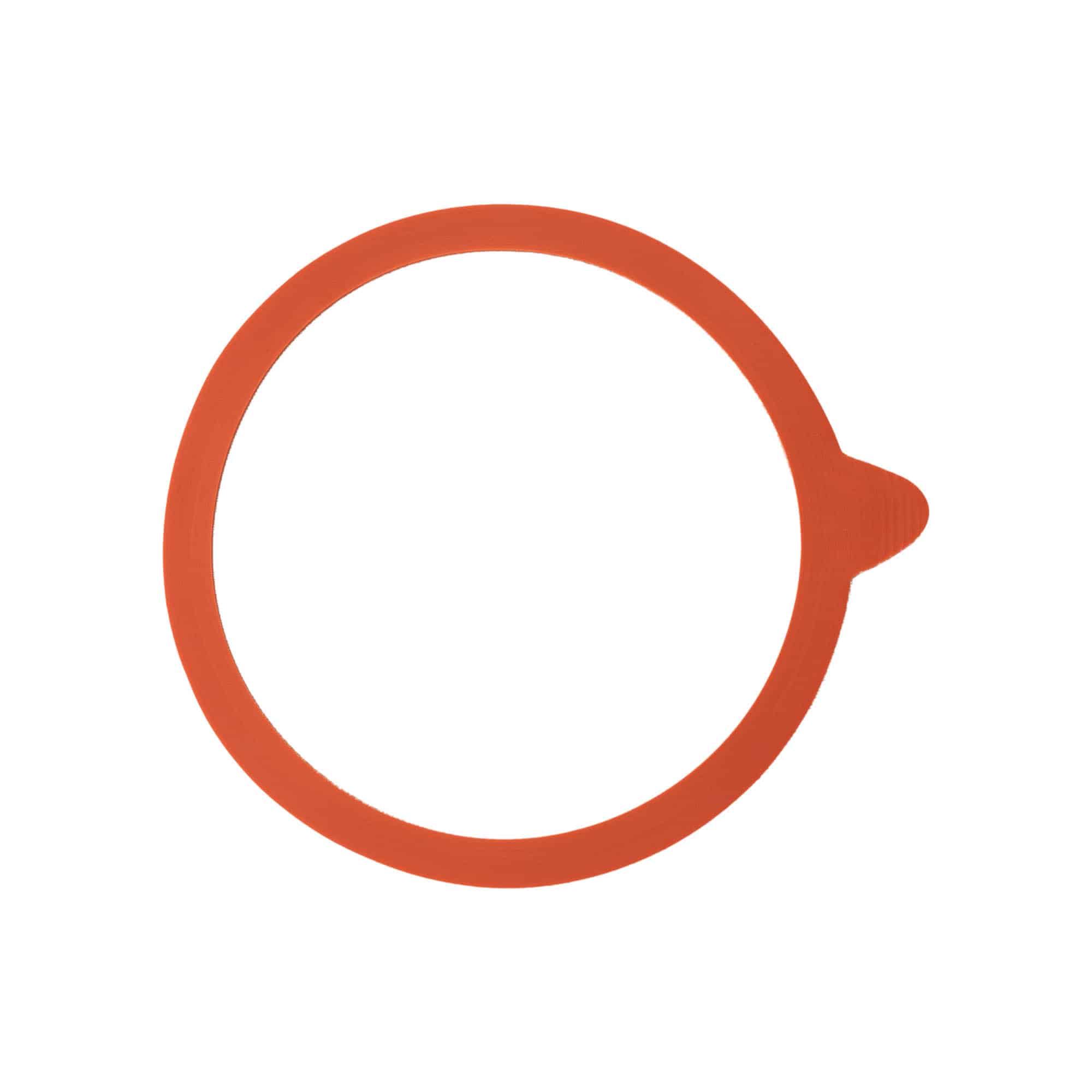 Anello di sterilizzazione WECK RR100 #, rosso, bocca: bordo tondo