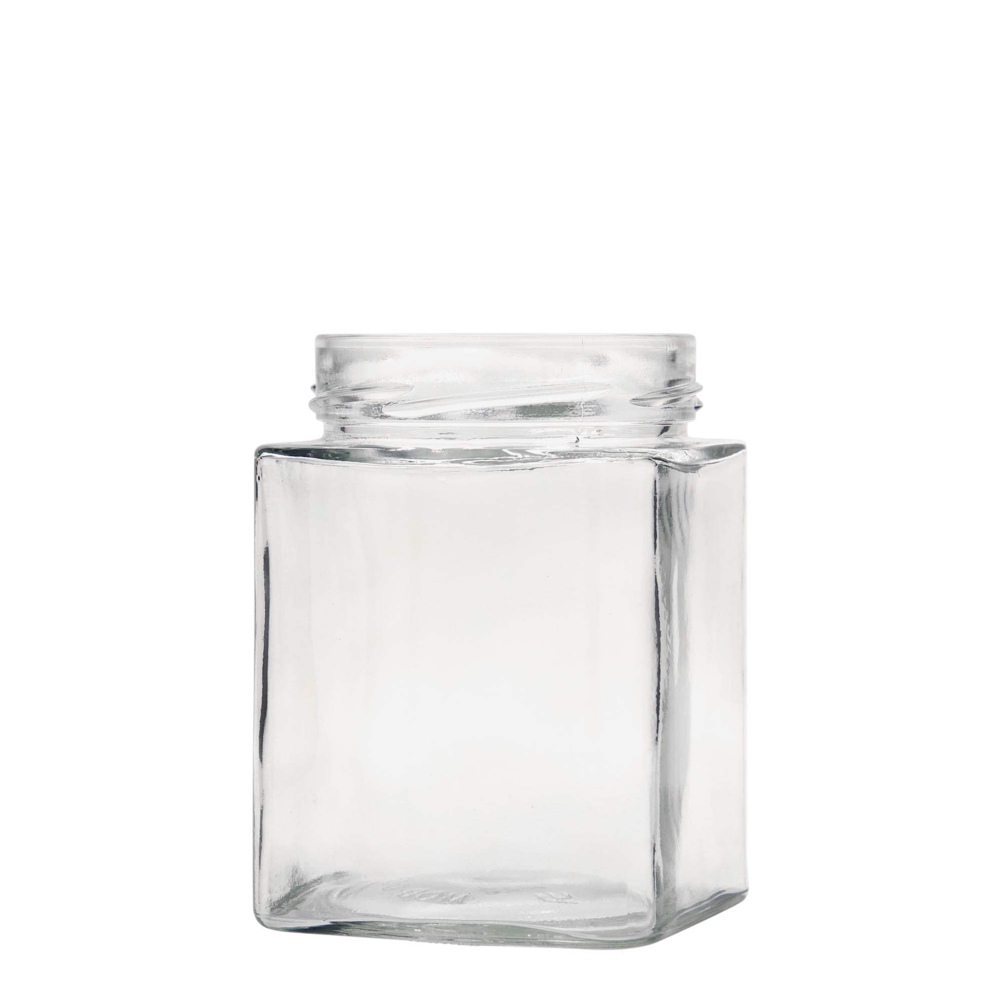 580 ml barattolo quadrato 'Ikarus', bocca: Deep-Twist-Off (DTO 82)