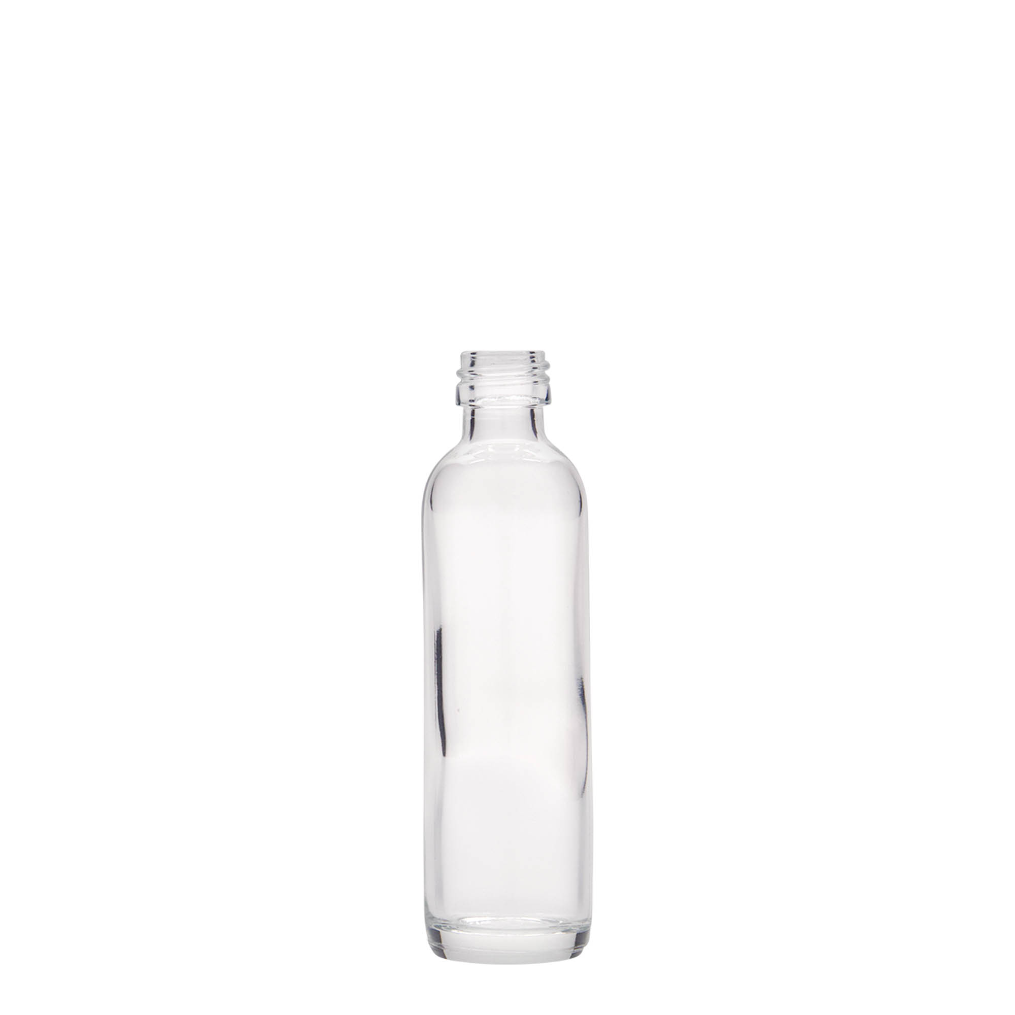 40 ml bottiglia a fiasco, vetro, bocca: PP 18 40 ml bottiglia a fiasco, vetro, bocca: PP 18