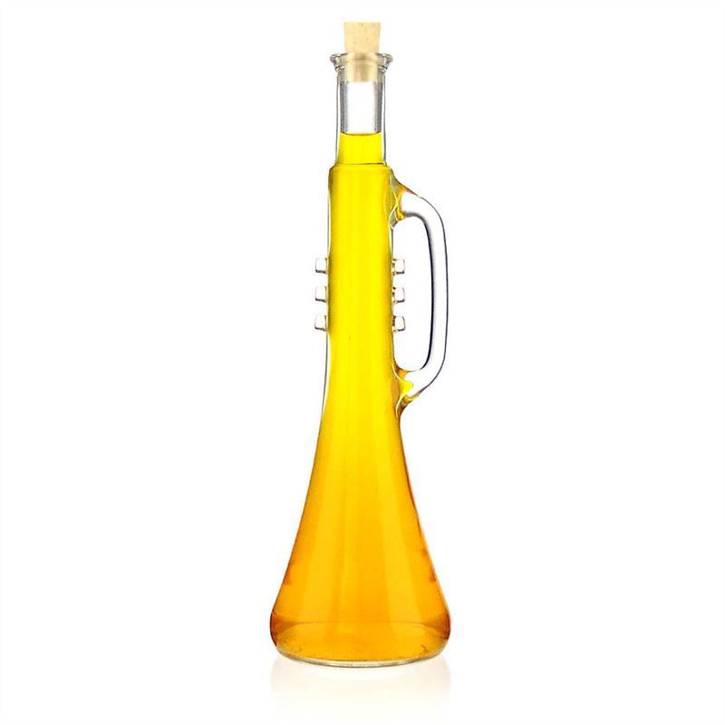 Bottiglia di vetro da 500 ml 'Tromba', bocca: sughero Bottiglia di vetro da 500 ml 'Tromba', bocca: sughero