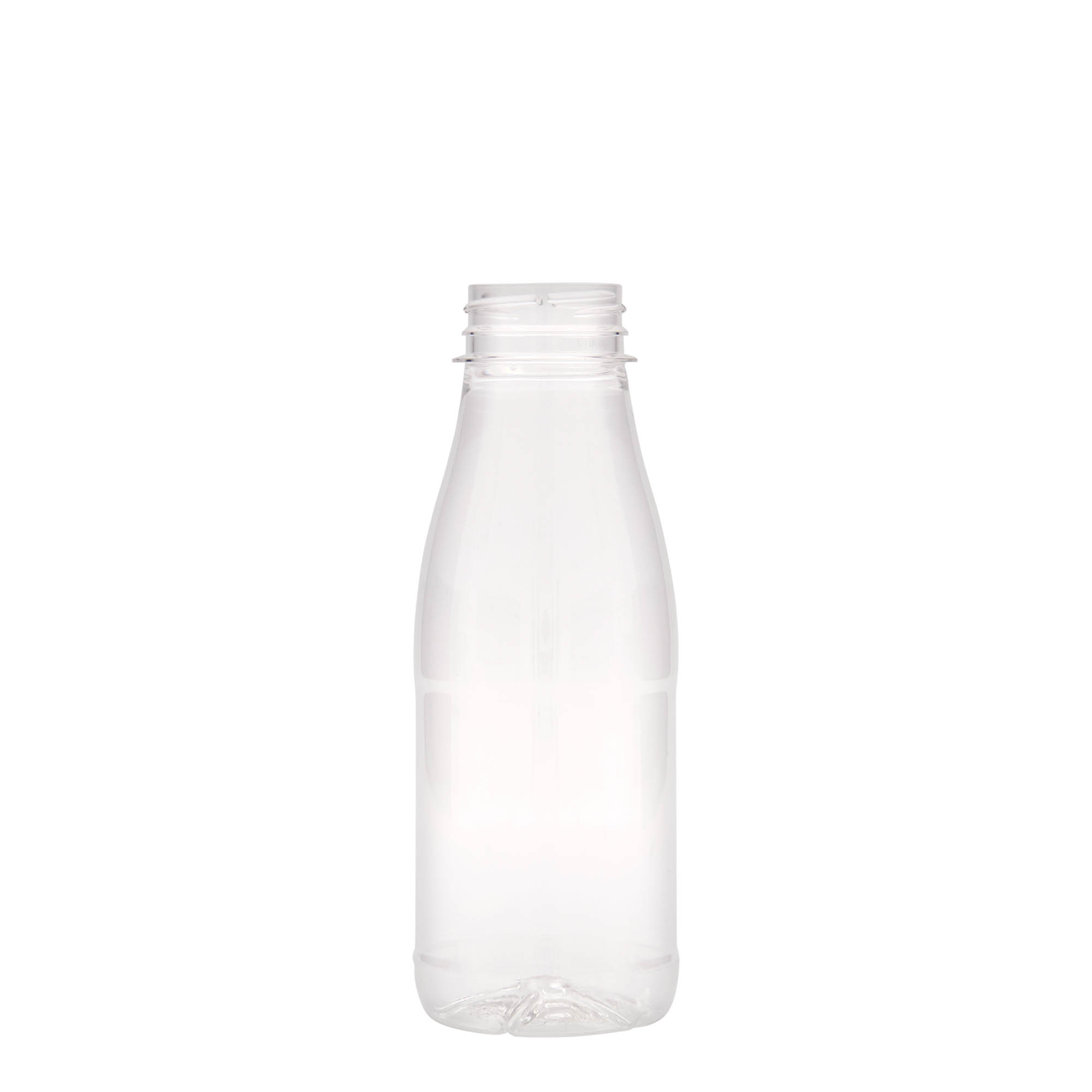 Bottiglia in PET da 330 ml 'Milk and Juice', plastica, bocca: 38 mm