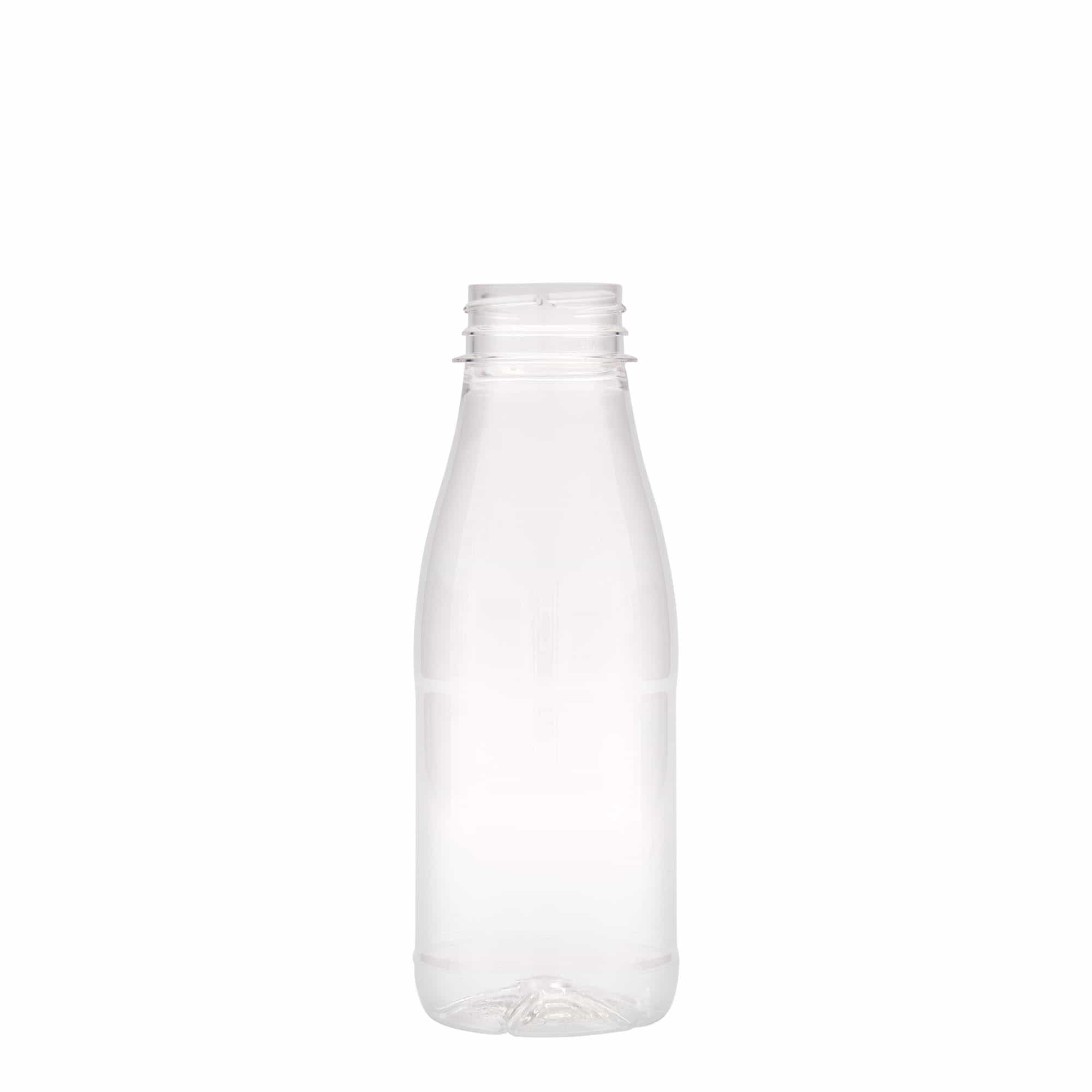 Bottiglia in PET da 330 ml 'Milk and Juice', plastica, bocca: 38 mm