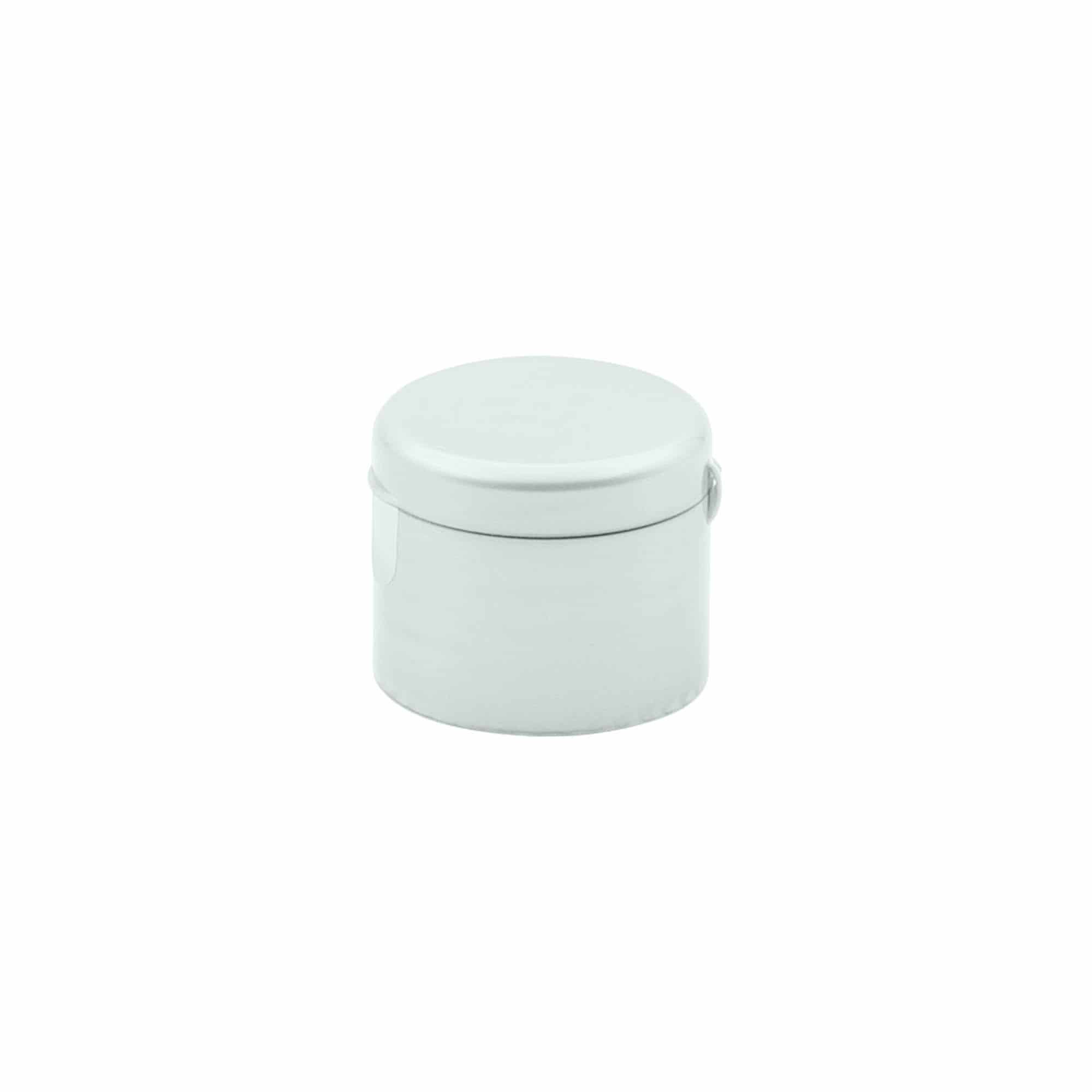 Tappo a vite con cerniera Flip-Top, plastica PP, argento, per imboccatura: 24/410
