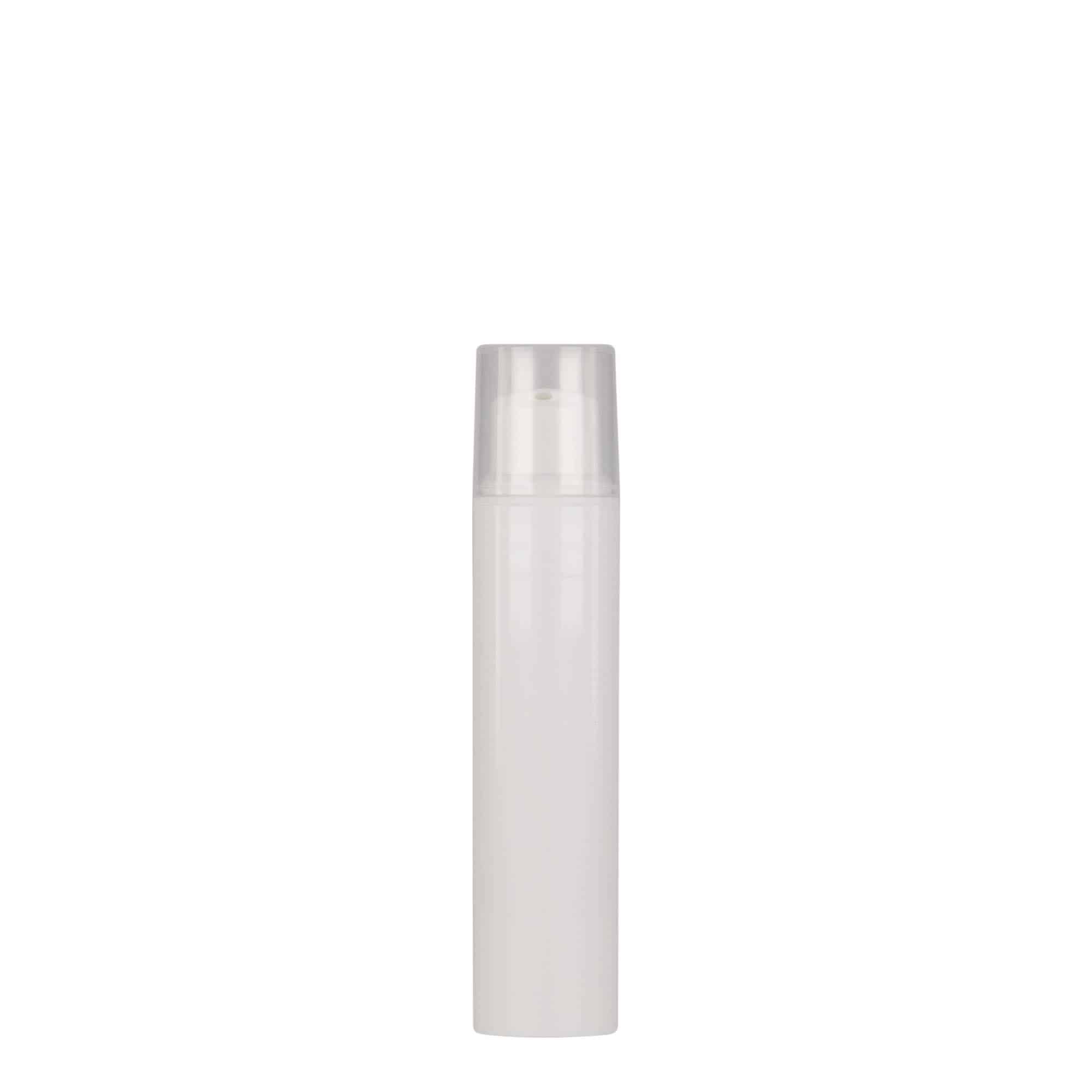 15 ml Flacone Airless 'Nano', plastica PP, bianco