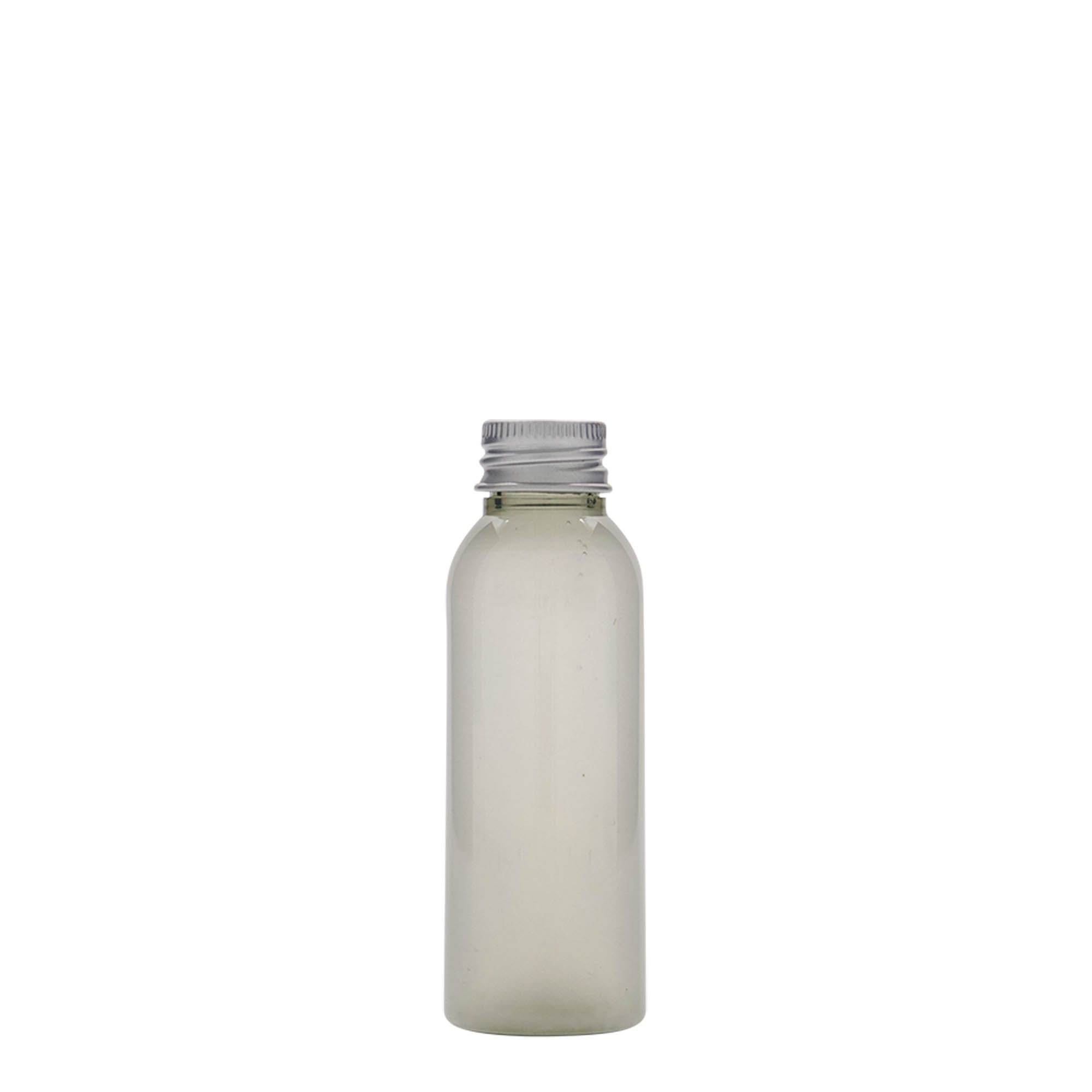 50 ml bottiglia in plastica riciclata 'Pegasus', PCR, bocca: 20/410