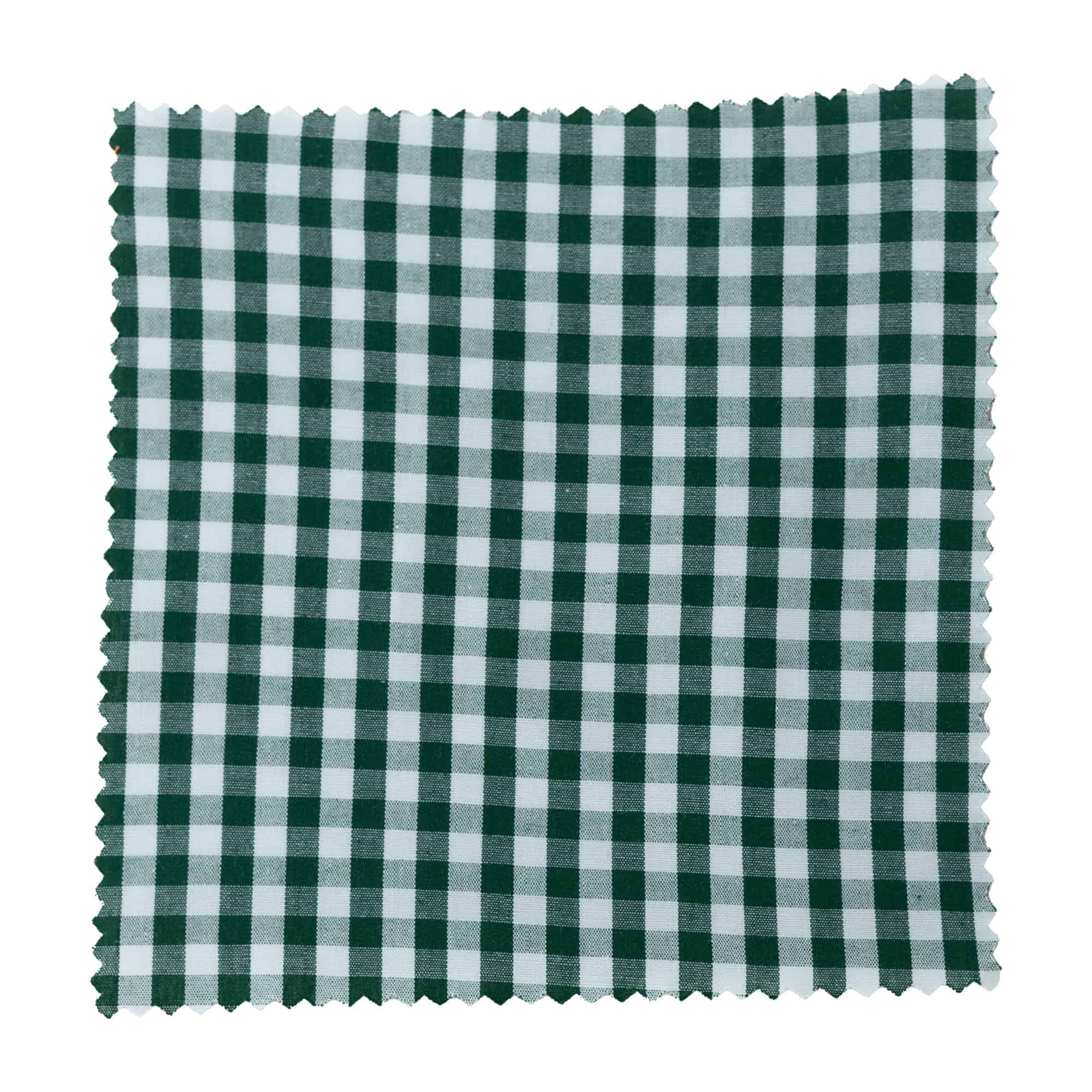 Tovaglietta quadrata a quadretti 15x15, tessuto, verde scuro, bocca: TO58-TO82