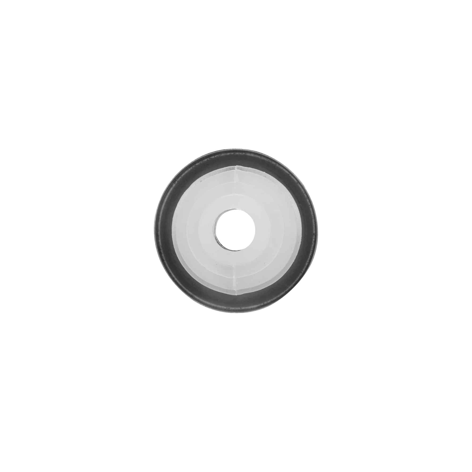 Tappo versatore Inox aceto, acciaio inossidabile, argento