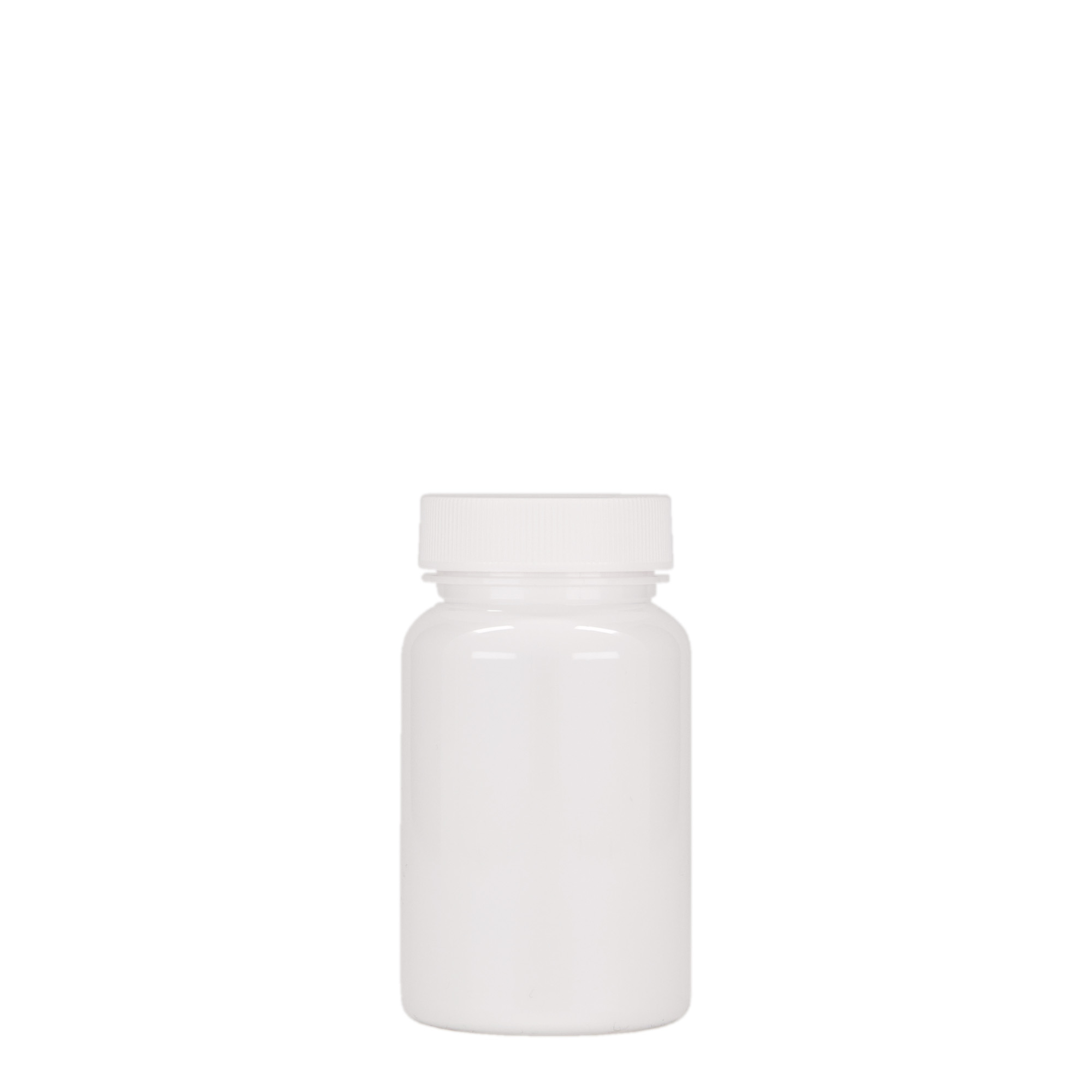 75 ml Barattolo PET-Packer, PET da 75 ml, plastica, bianco, imboccatura: GPI 38/400