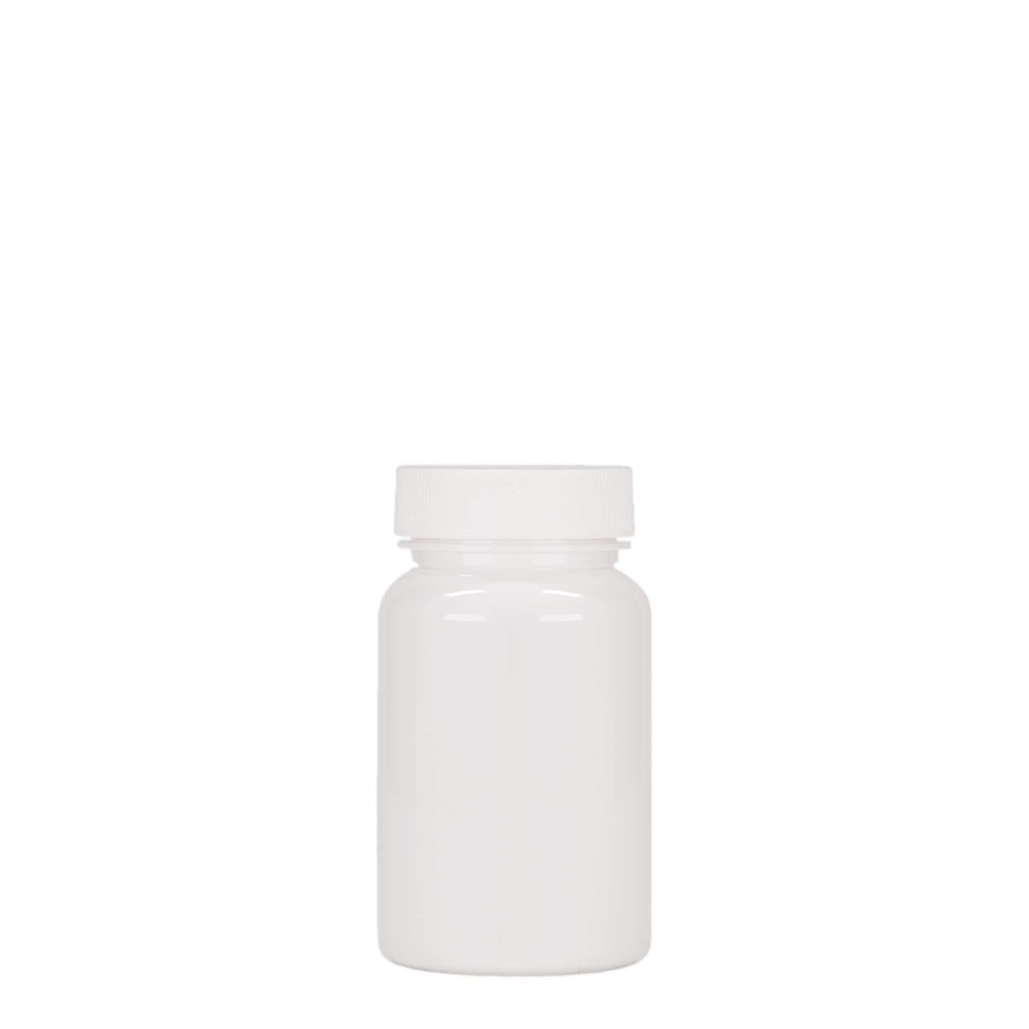 75 ml contenitore PET, plastica, bianco, bocca: 38/400