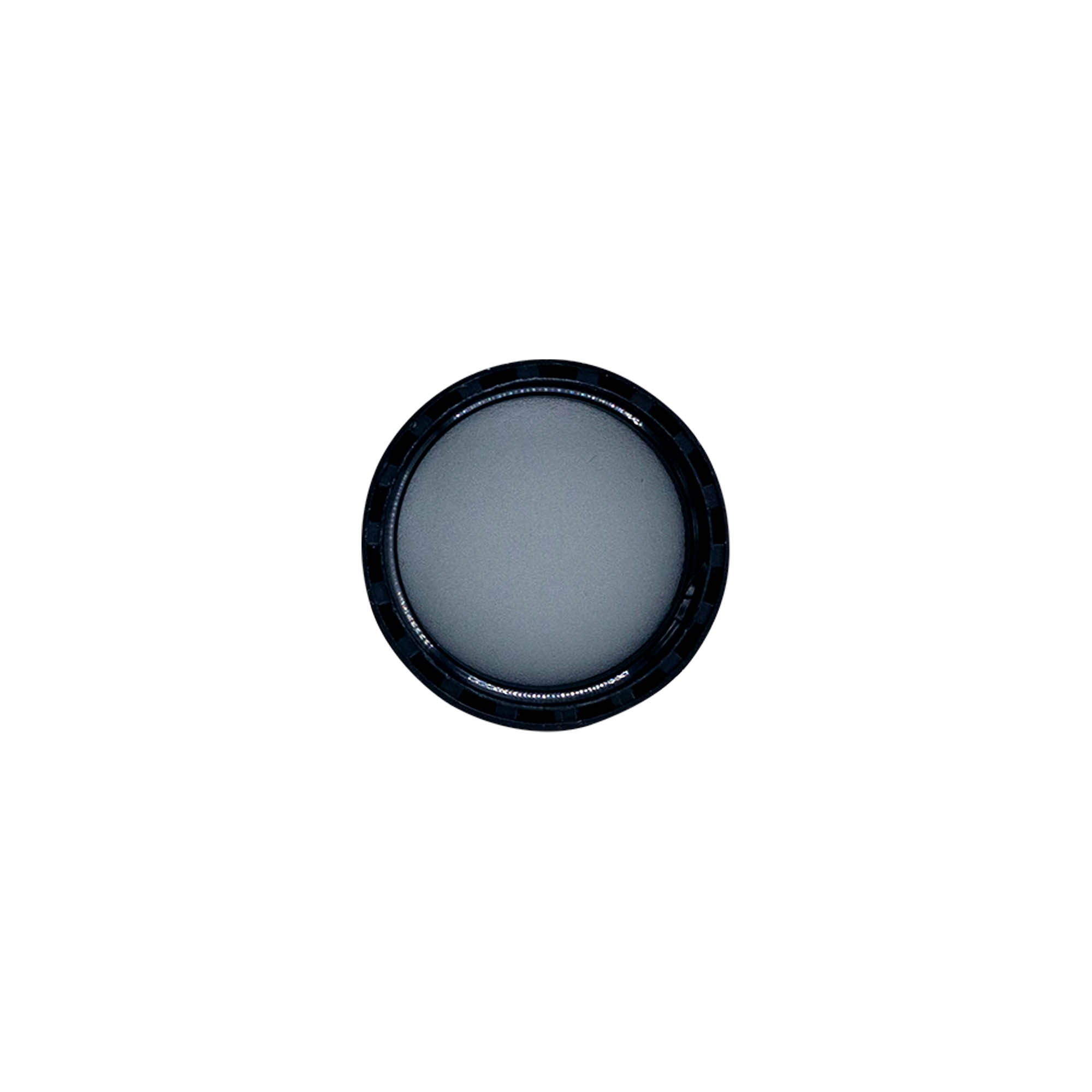 Tappo a vite con inserto EPE, plastica PE, nero, per bocca: DIN 25 Tappo a vite con inserto EPE, plastica PE, nero, per bocca: DIN 25
