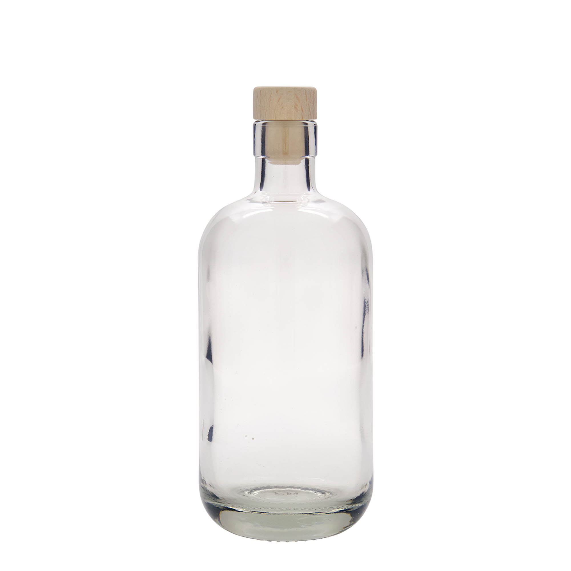 Bottiglia di vetro da 500 ml 'Lotto', bocca: sughero Bottiglia di vetro da 500 ml 'Lotto', bocca: sughero