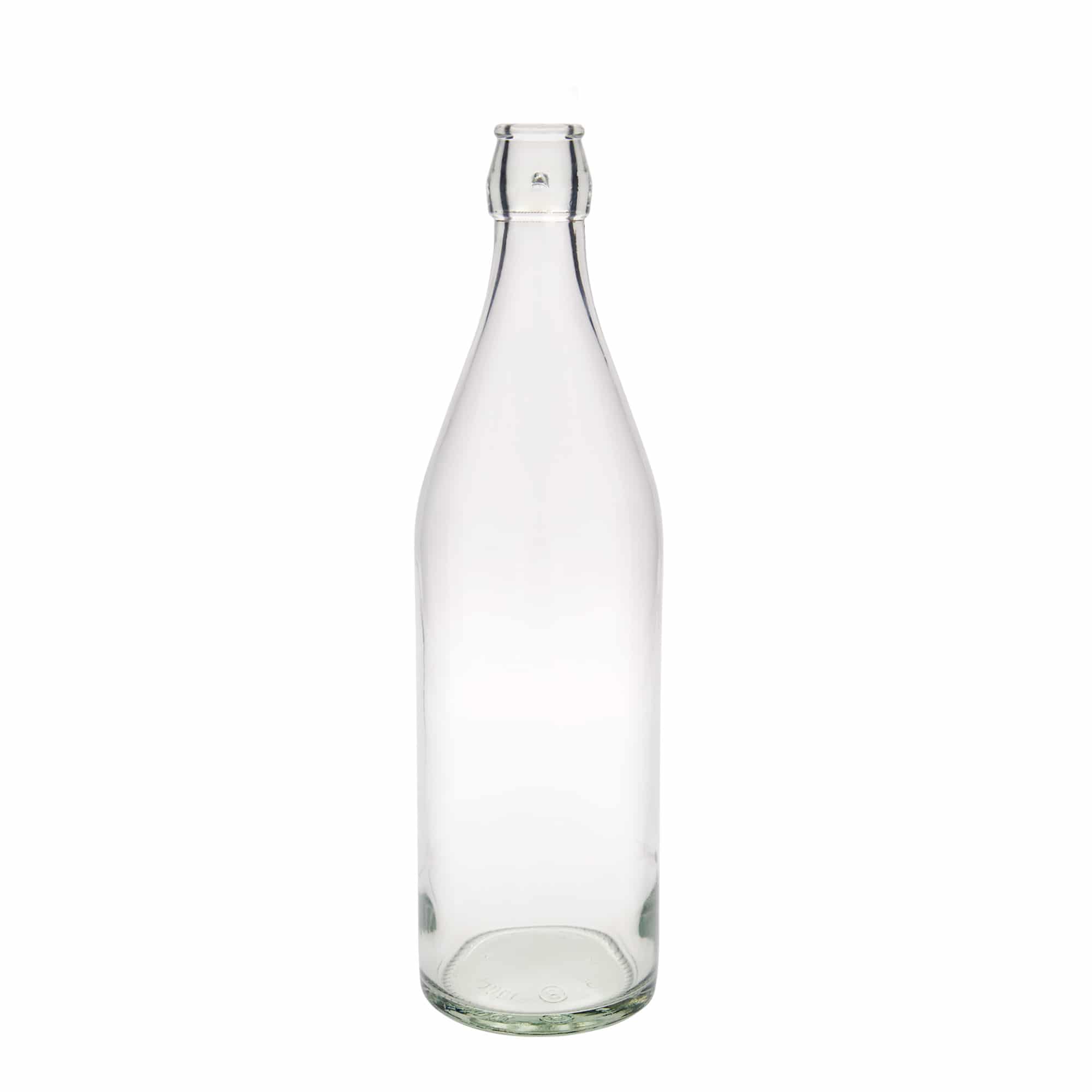 1.000 ml Bottiglia di vetro 'Giara', imboccatura: tappo meccanico 1.000 ml Bottiglia di vetro 'Giara', imboccatura: tappo meccanico