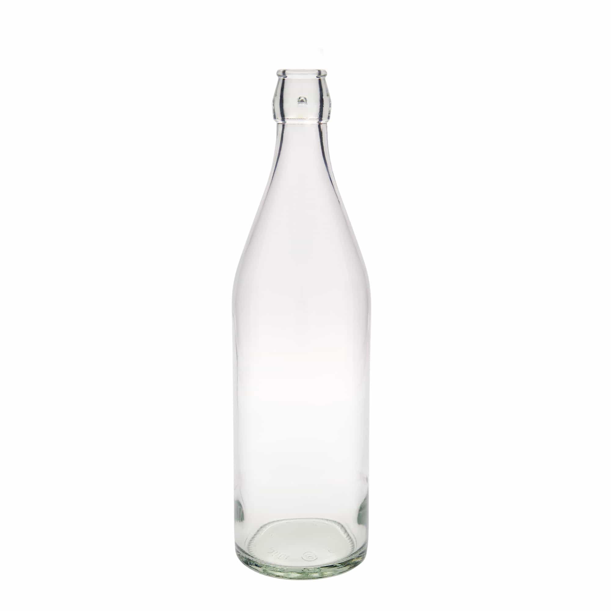 Bottiglia di vetro da 1.000 ml 'Giara', bocca: chiusura a gancio