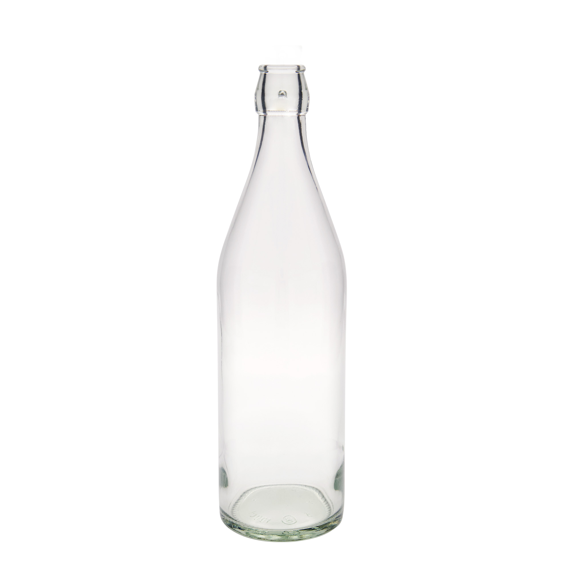 Bottiglia di vetro da 1.000 ml 'Giara', bocca: chiusura a gancio