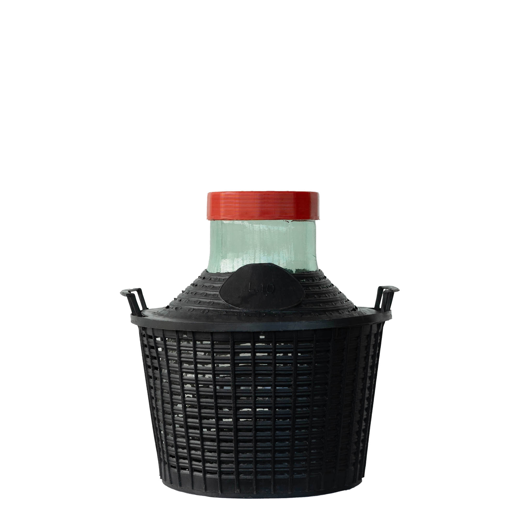 Bombola a palla da 10 l, collo largo, vetro, apertura: chiusura a vite Bombola a palla da 10 l, collo largo, vetro, apertura: chiusura a vite